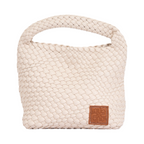 Signature Weave – Hobo M – White