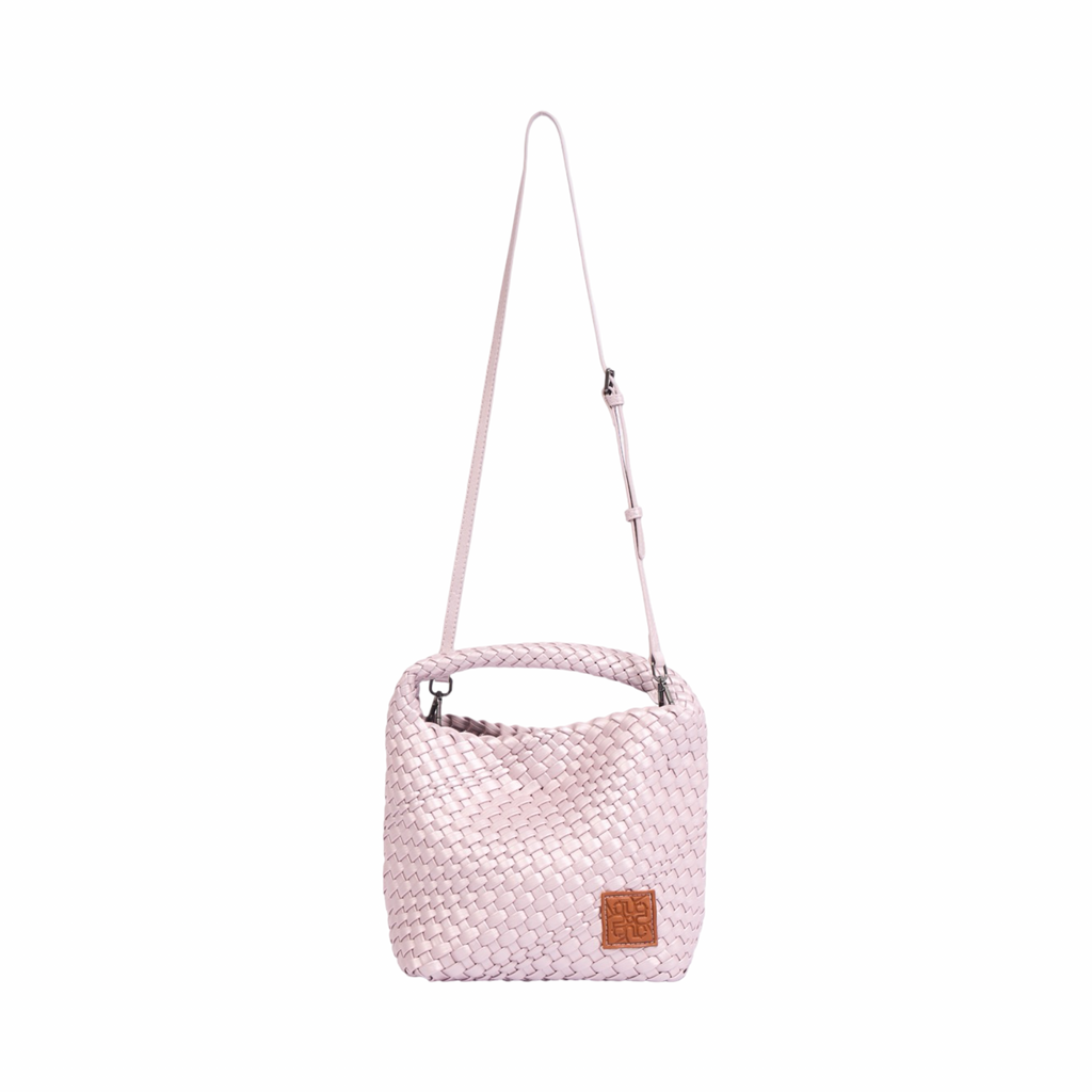 Signature Weave – Hobo M – Rose Quartz