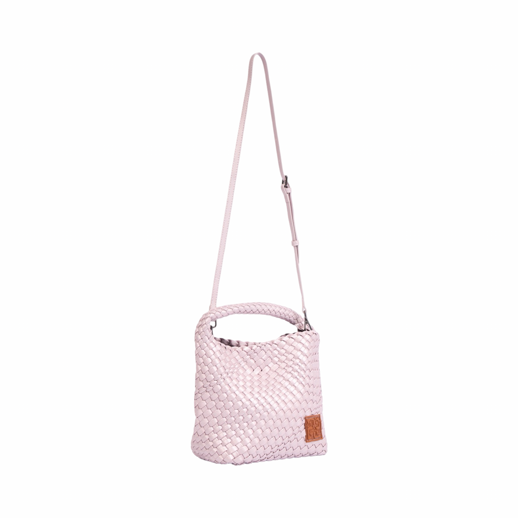 Signature Weave – Hobo M – Rose Quartz