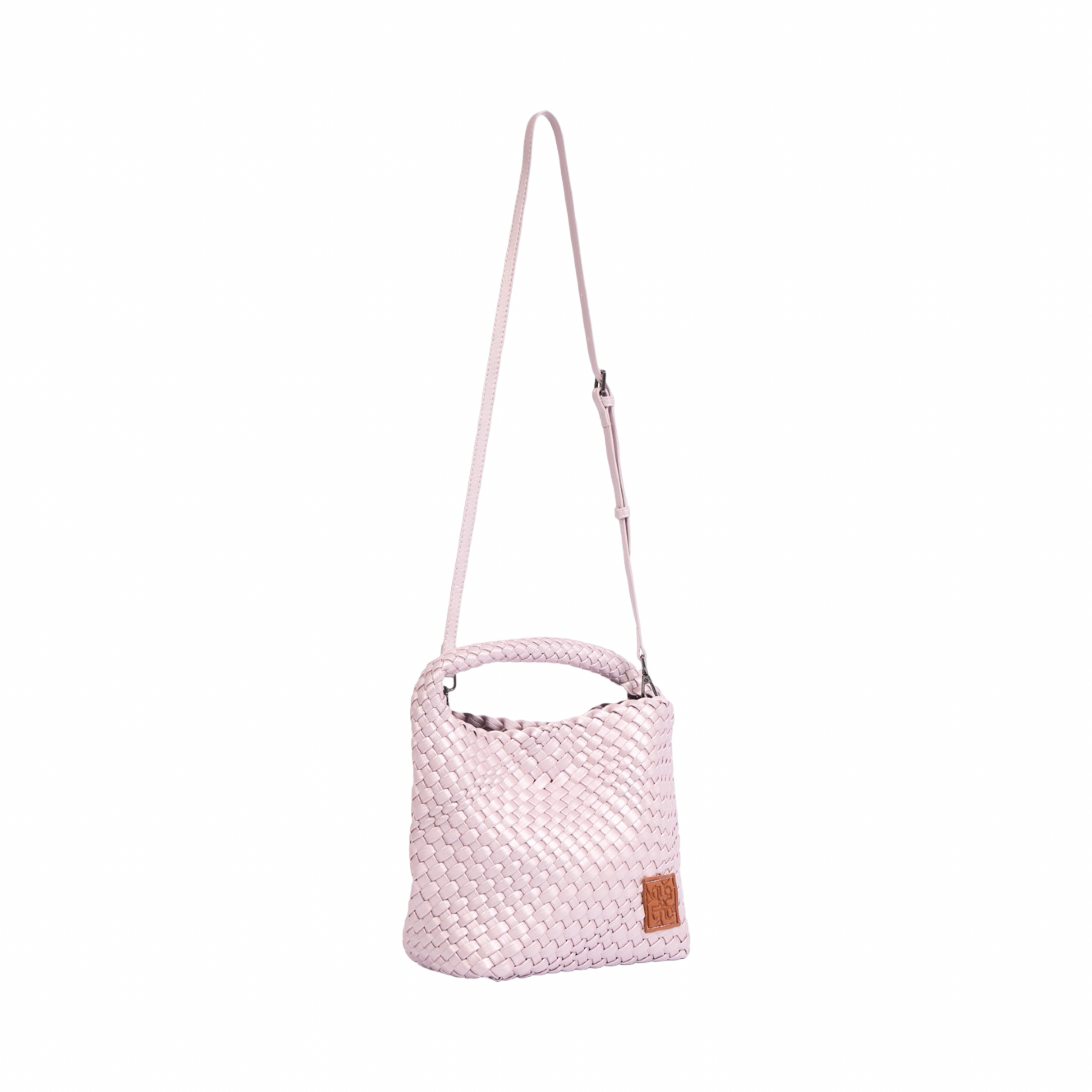 Signature Weave – Hobo M – Rose Quartz