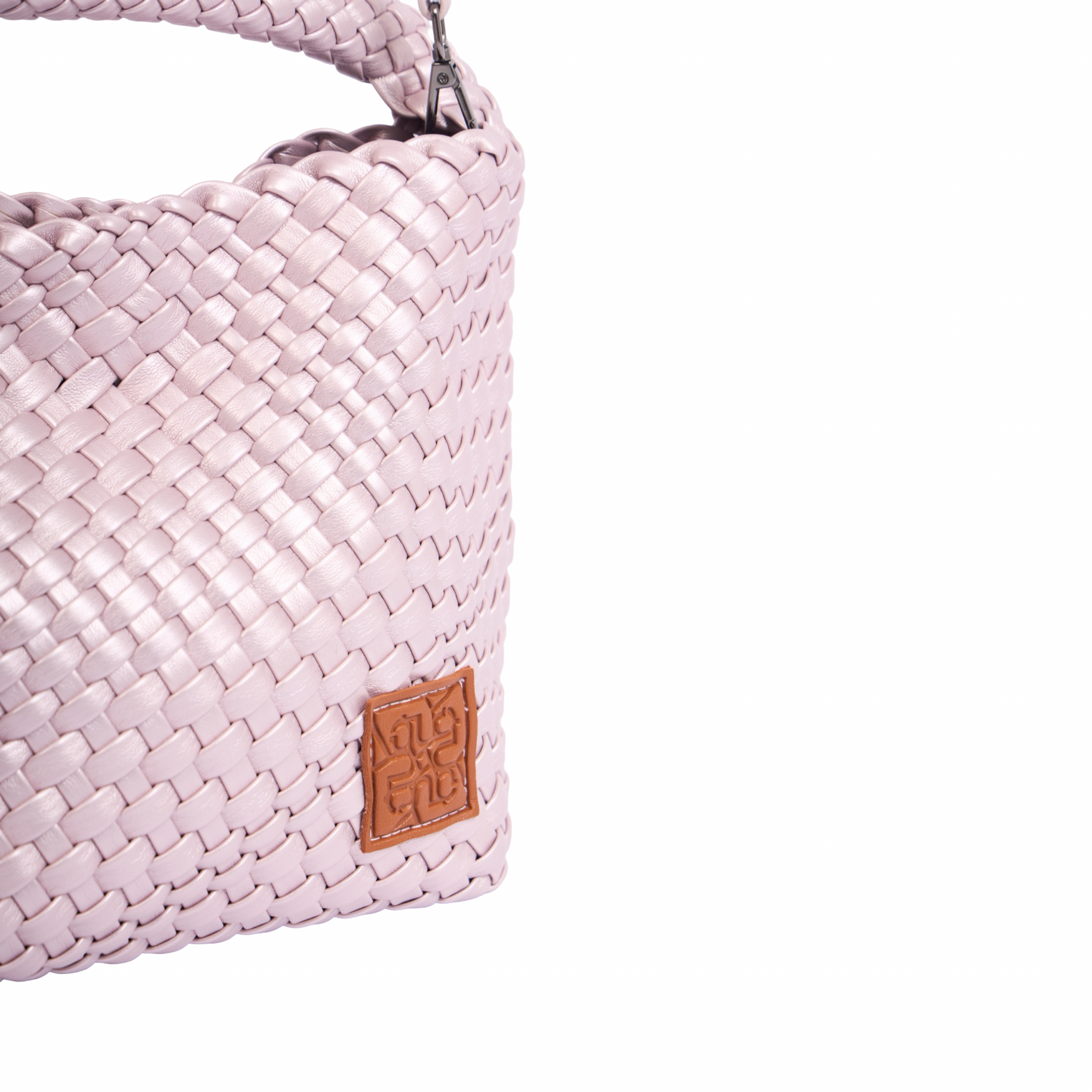 Signature Weave – Hobo M – Rose Quartz