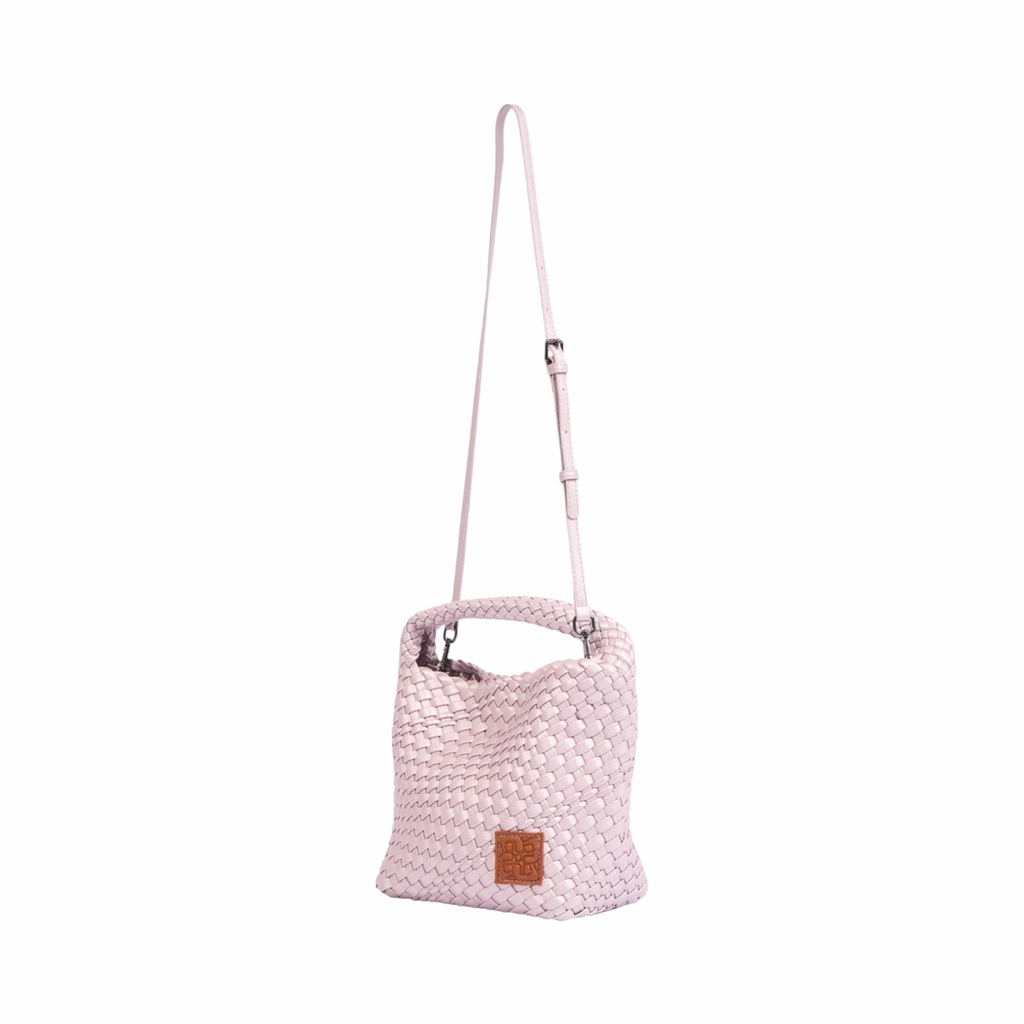 Signature Weave – Hobo M – Rose Quartz