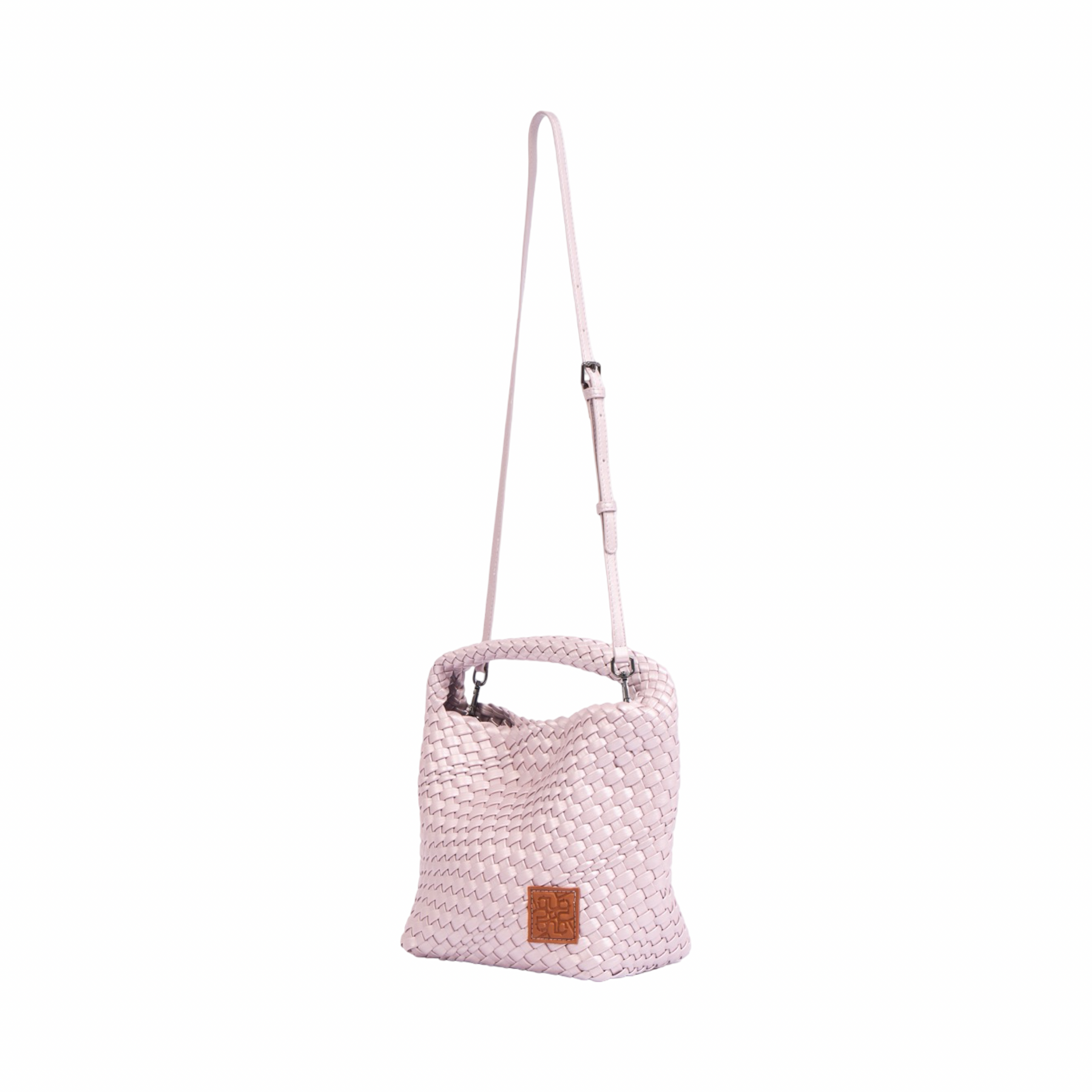Signature Weave – Hobo M – Rose Quartz