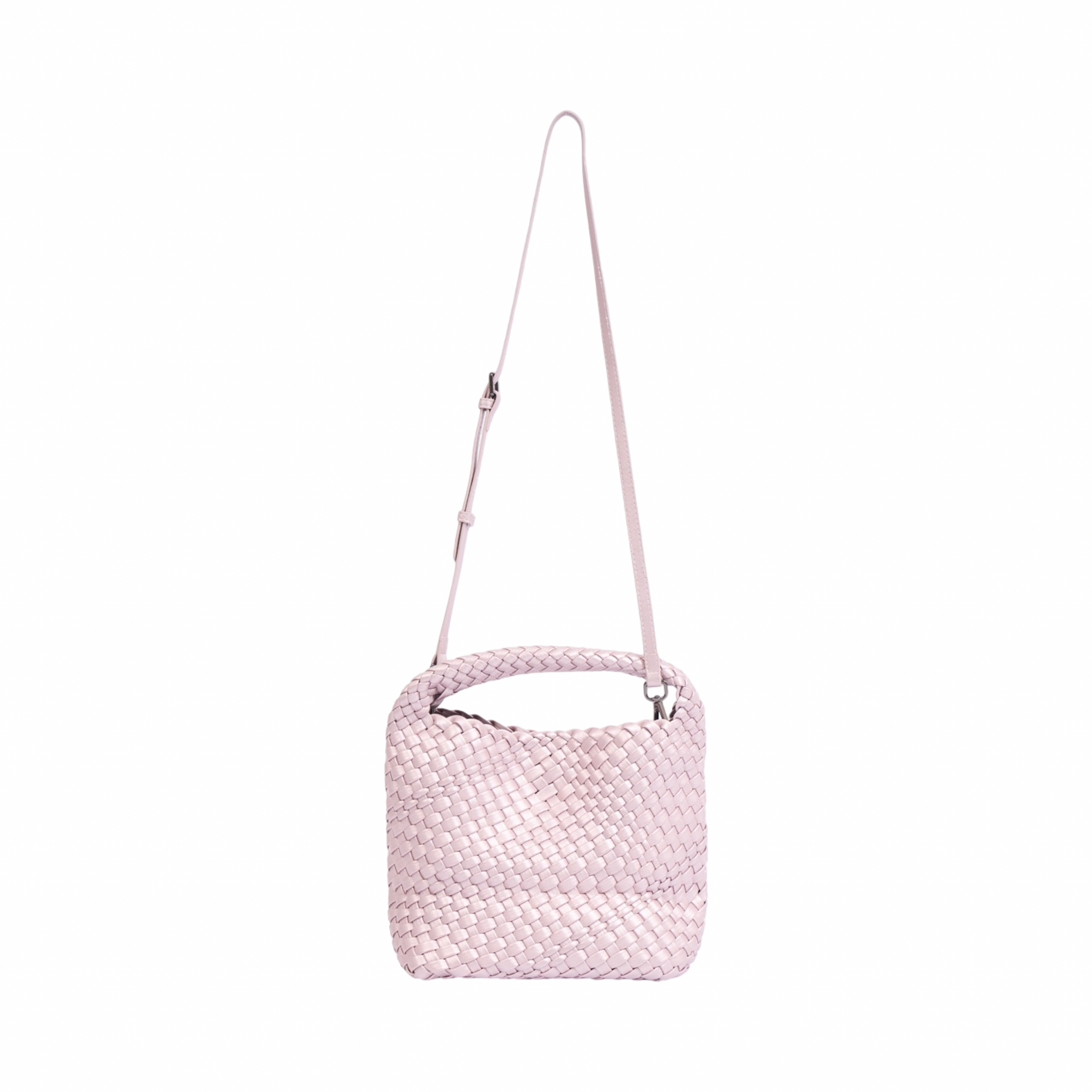Signature Weave – Hobo M – Rose Quartz