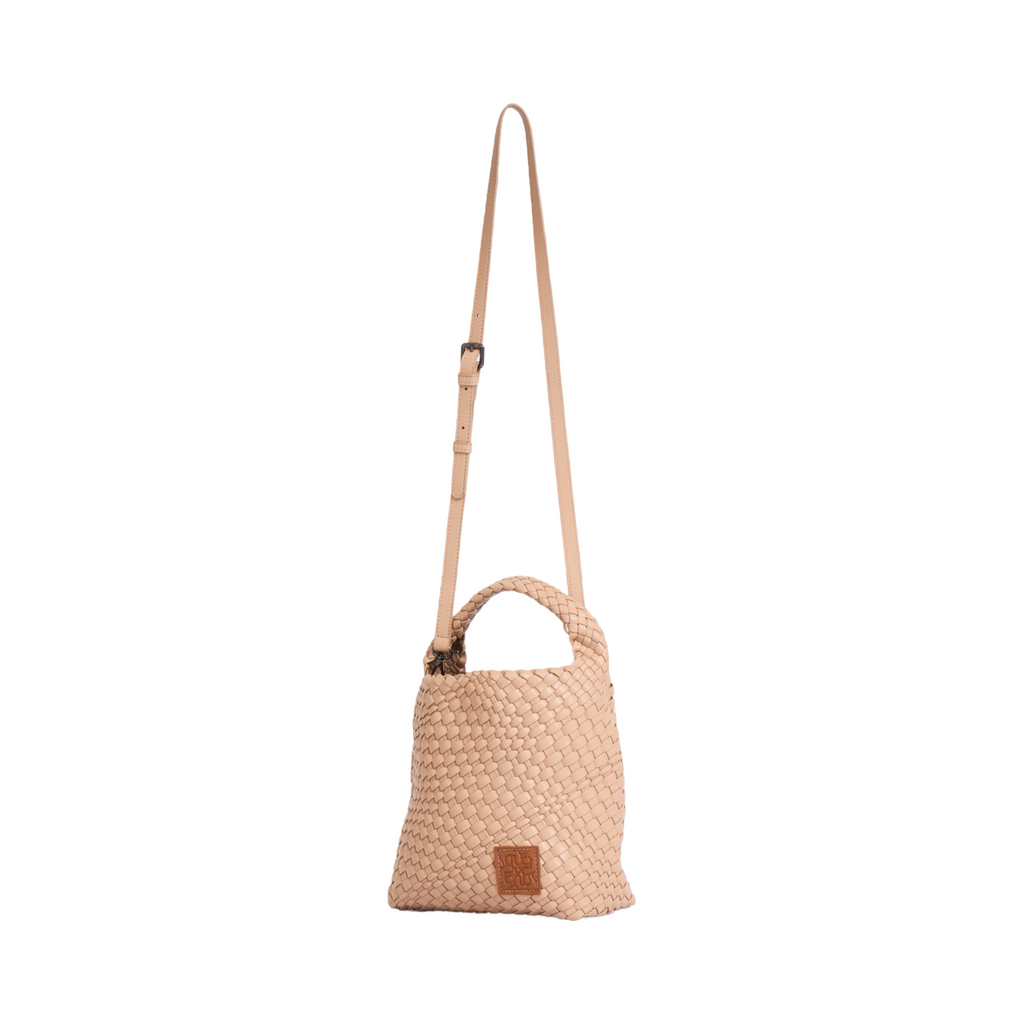 Woven Tote Bag M - Khaki