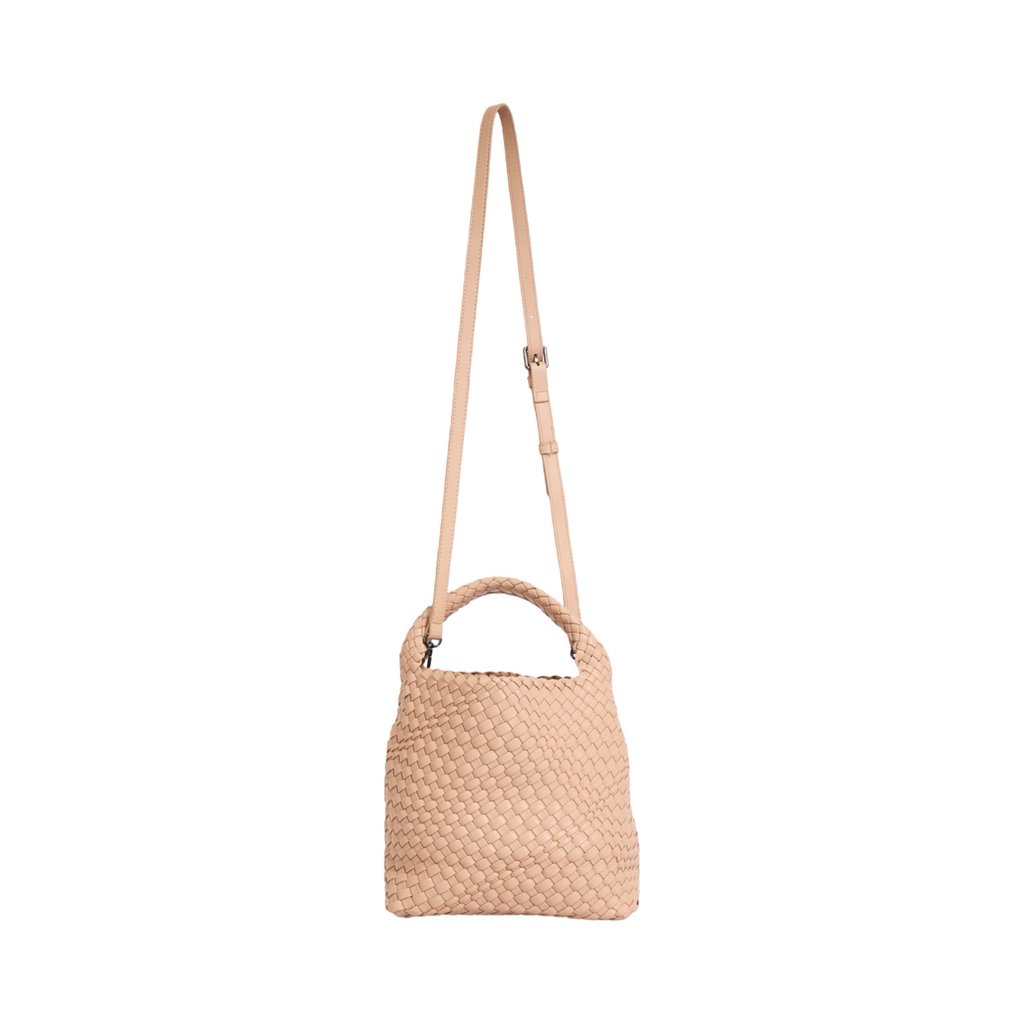 Woven Tote Bag M - Khaki