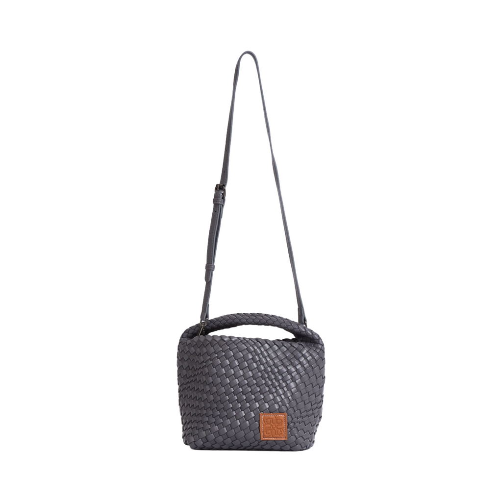 Woven Tote Bag M - Grey