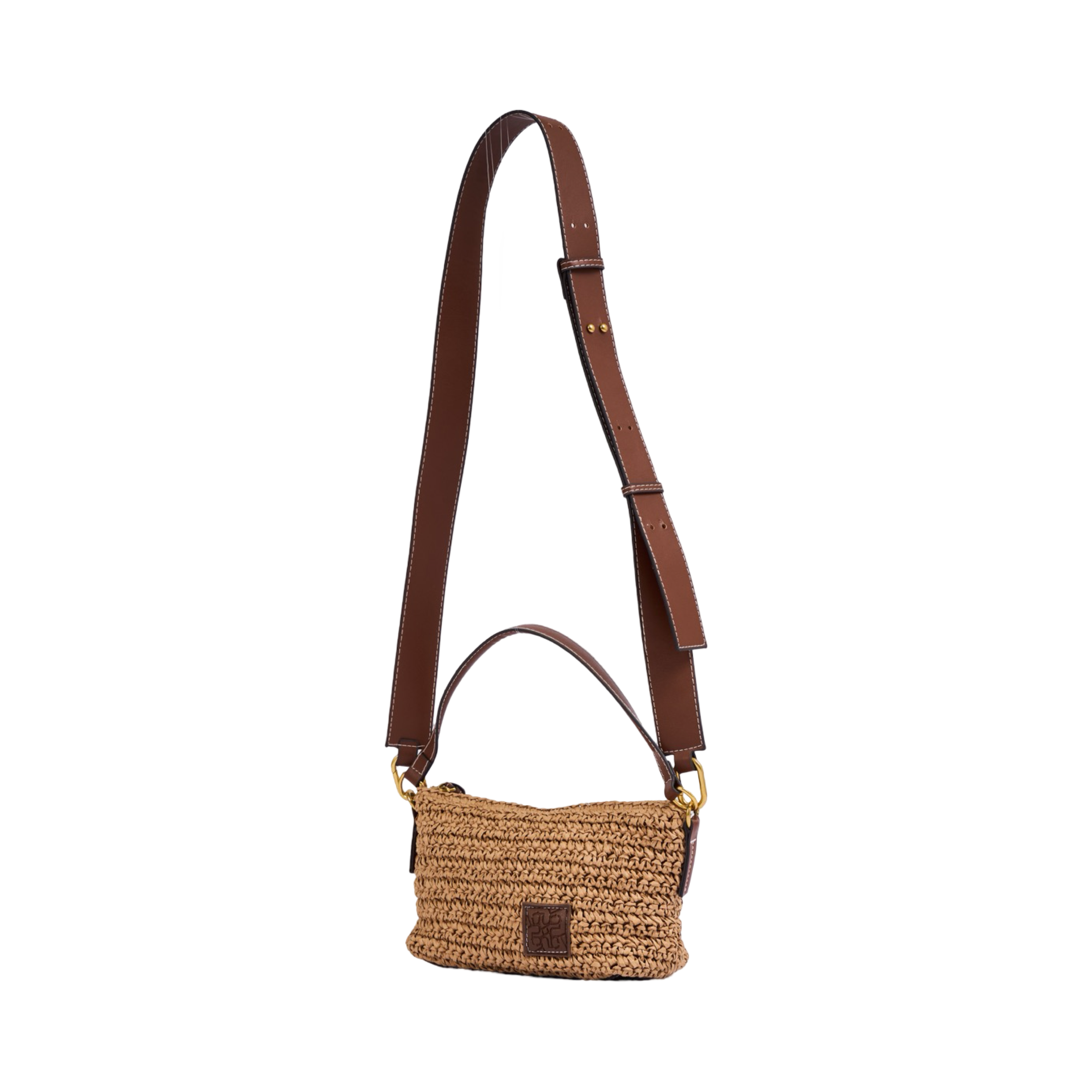 Everyday Earth – Straw Crossbody Bag – Brown