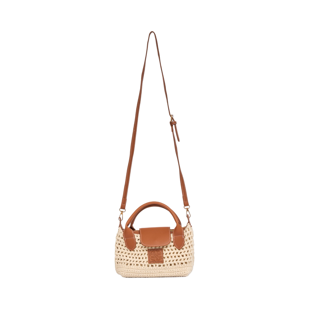Knitted Mini Bag - White