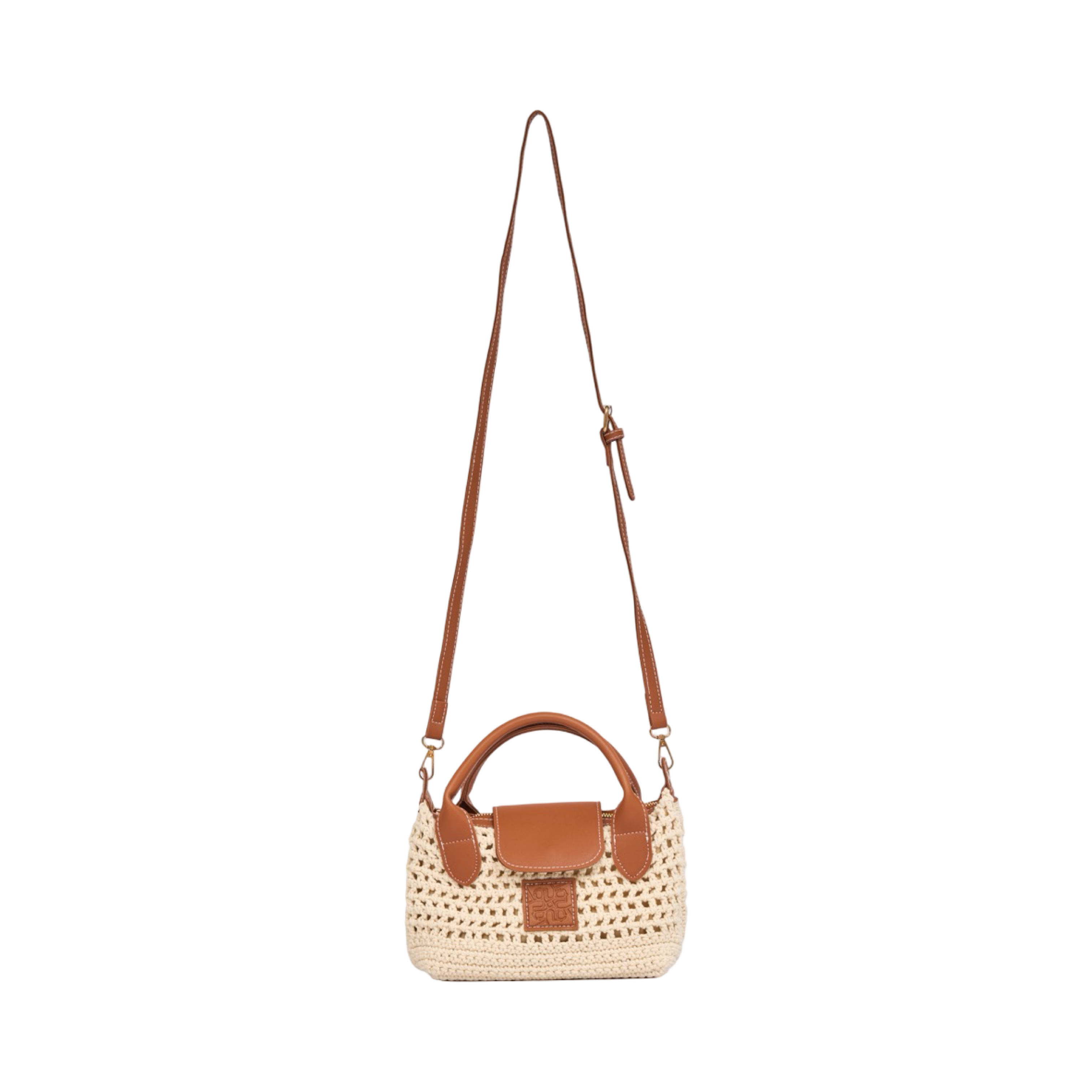 Knitted Mini Bag - White