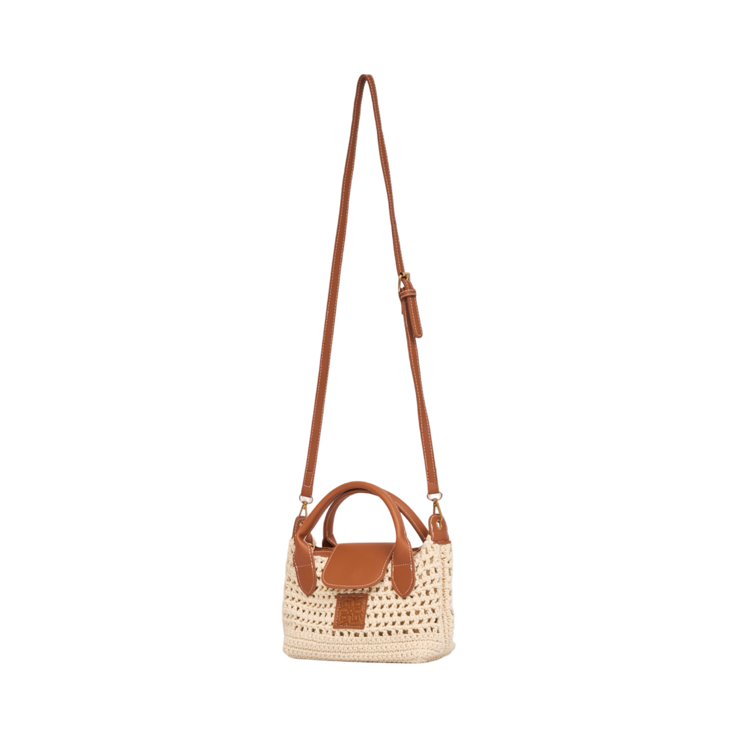 Knitted Mini Bag - White