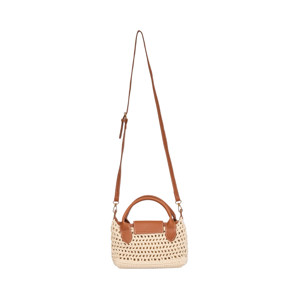 Knitted Mini Bag - White