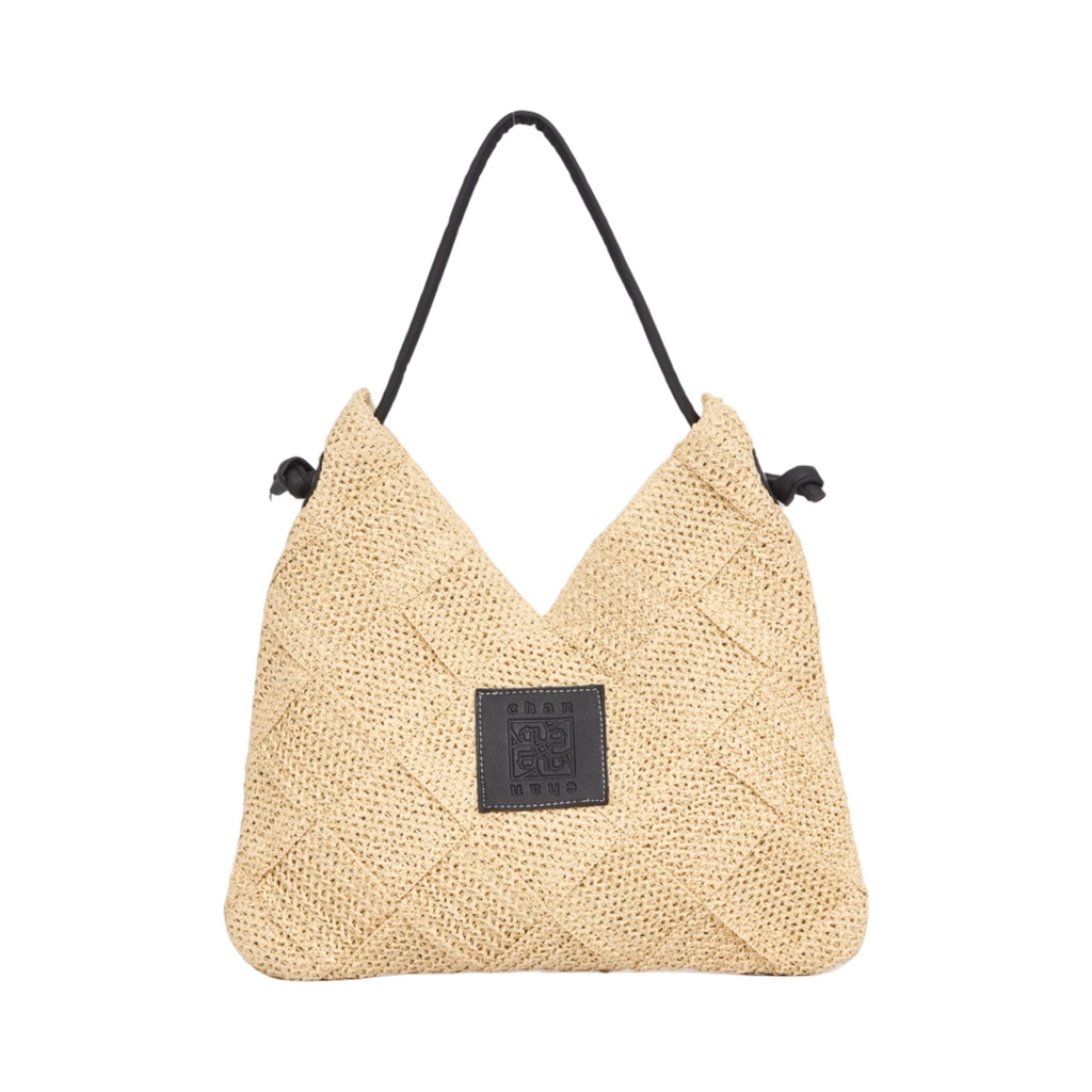 Everyday Earth – Straw Tote Bag – Beige
