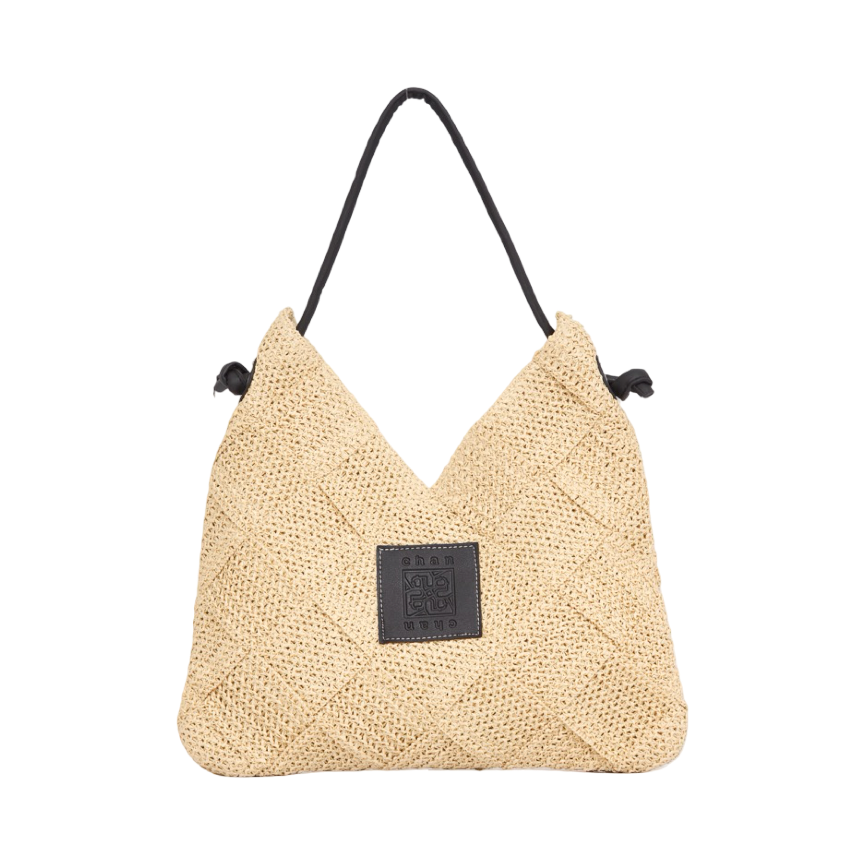 Everyday Earth – Straw Tote Bag – Beige