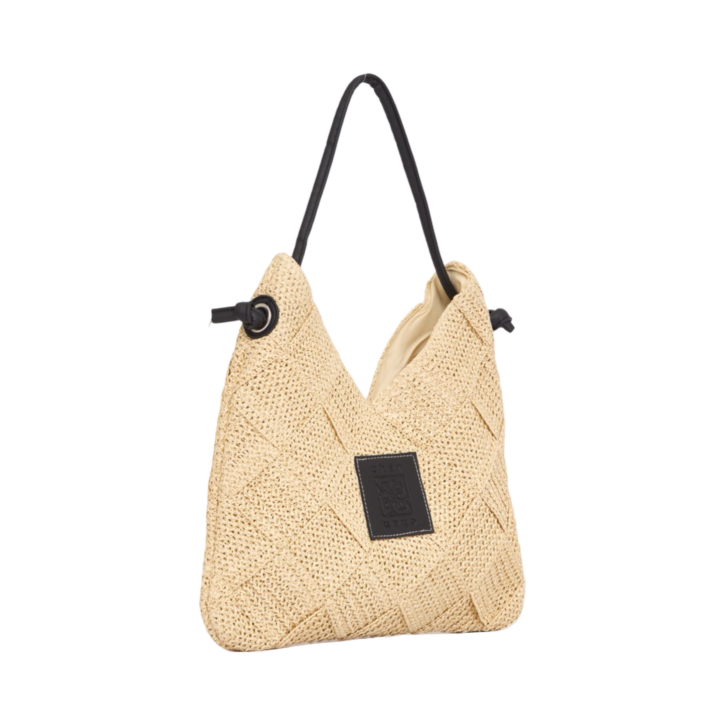 Everyday Earth – Straw Tote Bag – Beige