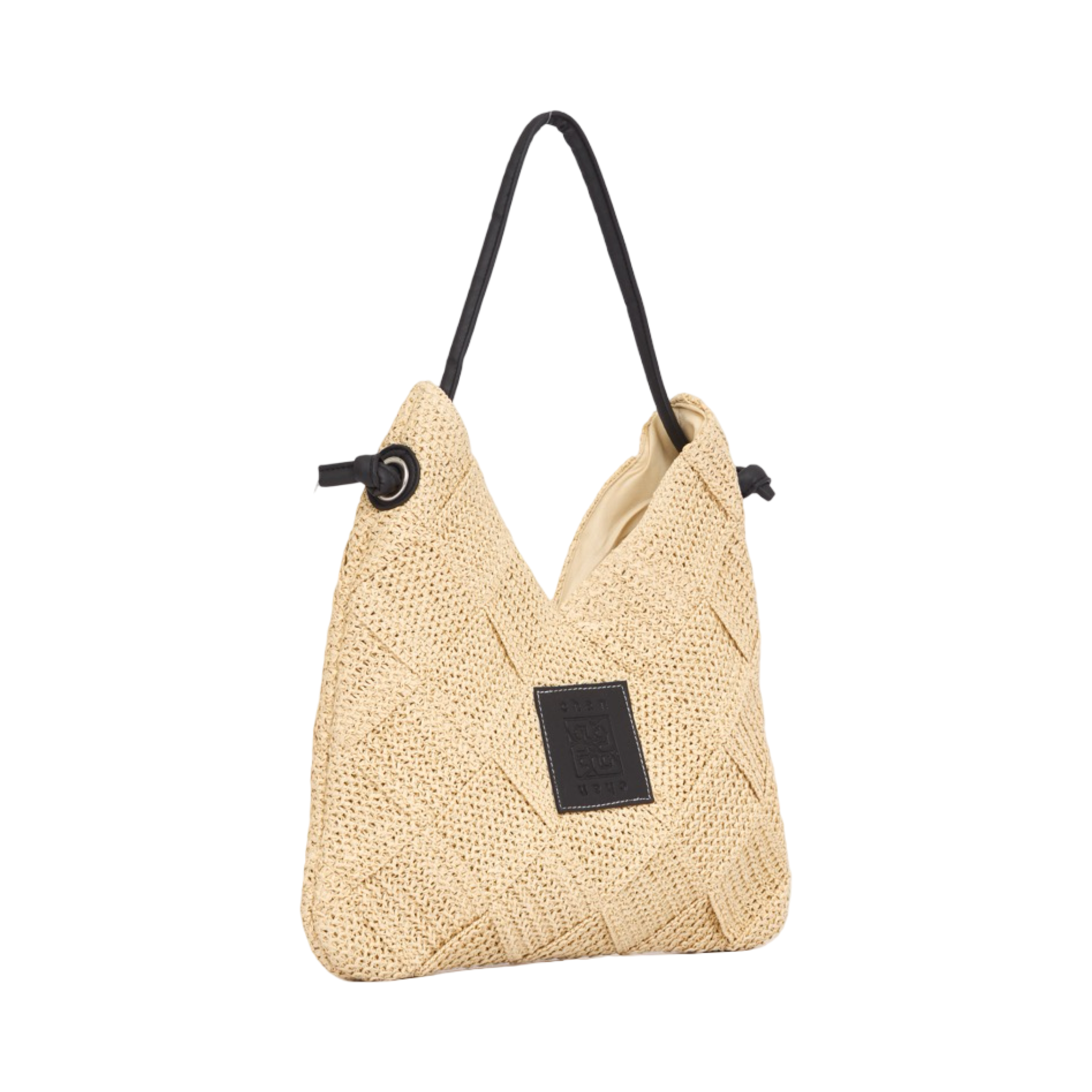 Everyday Earth – Straw Tote Bag – Beige