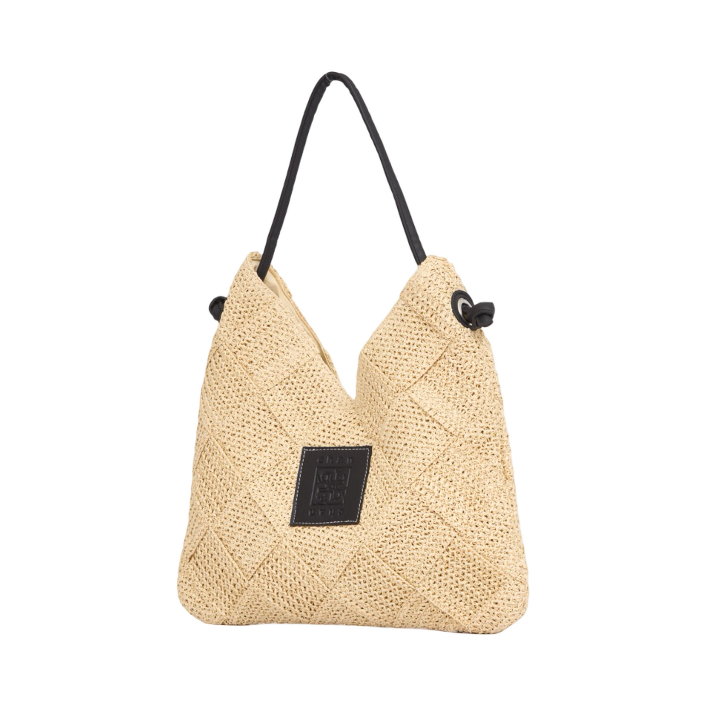 Everyday Earth – Straw Tote Bag – Beige