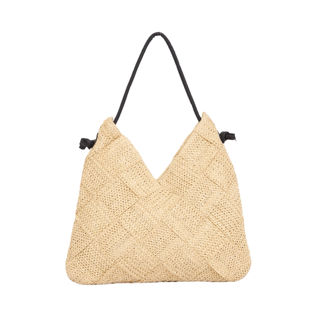 Everyday Earth – Straw Tote Bag – Beige
