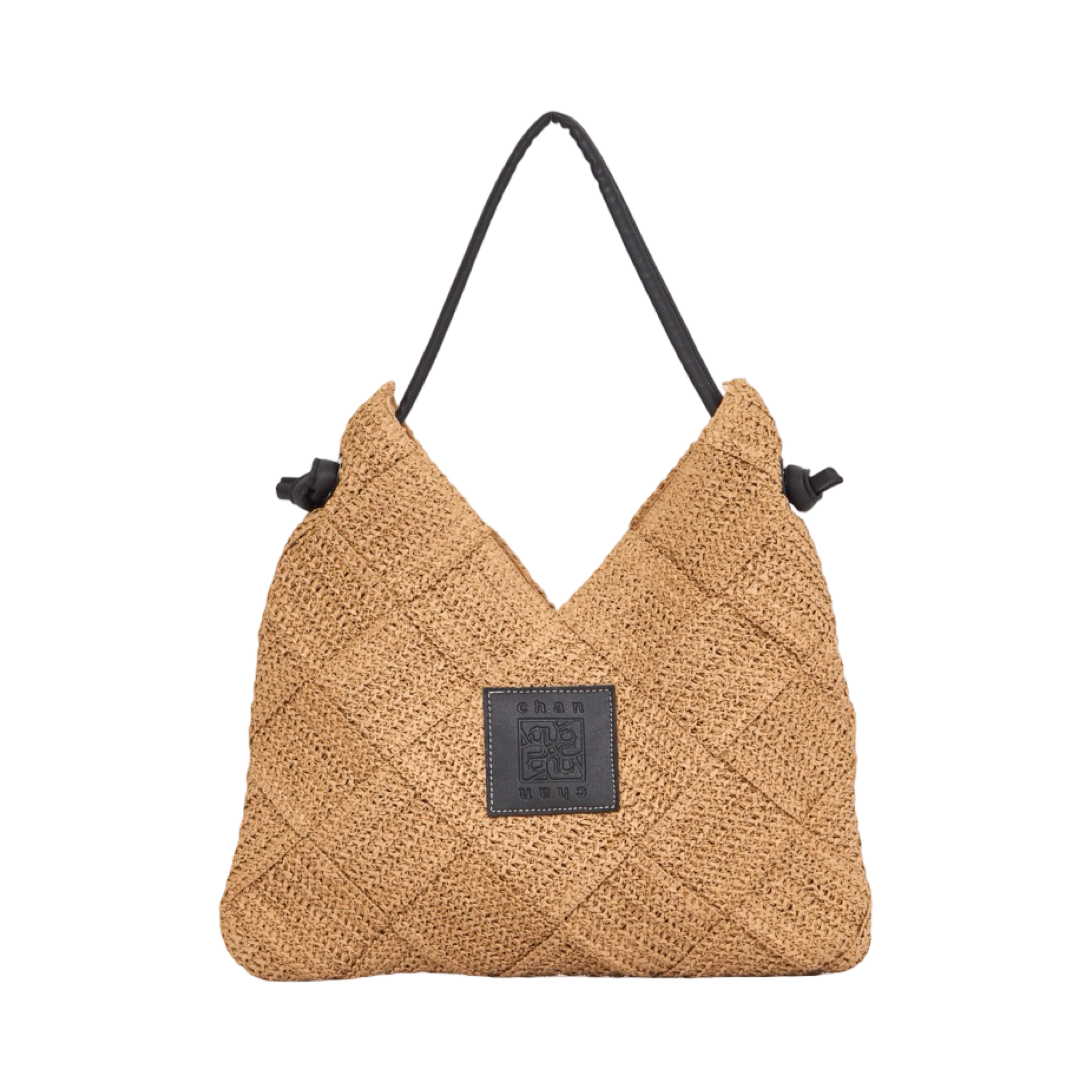 Everyday Earth – Straw Tote Bag – Brown