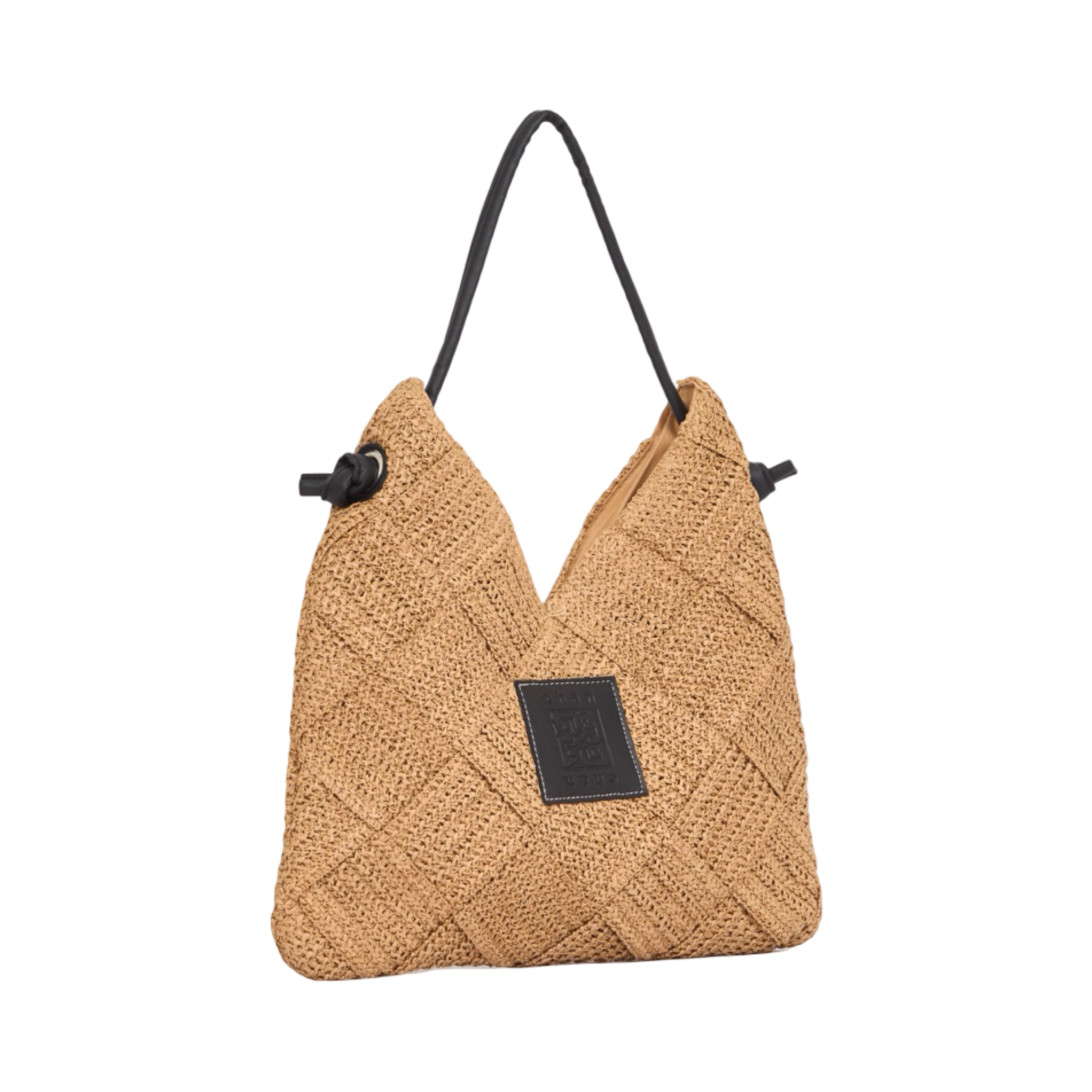 Everyday Earth – Straw Tote Bag – Brown