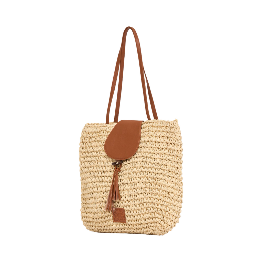 Everyday Earth – Straw Tote Bag – Beige