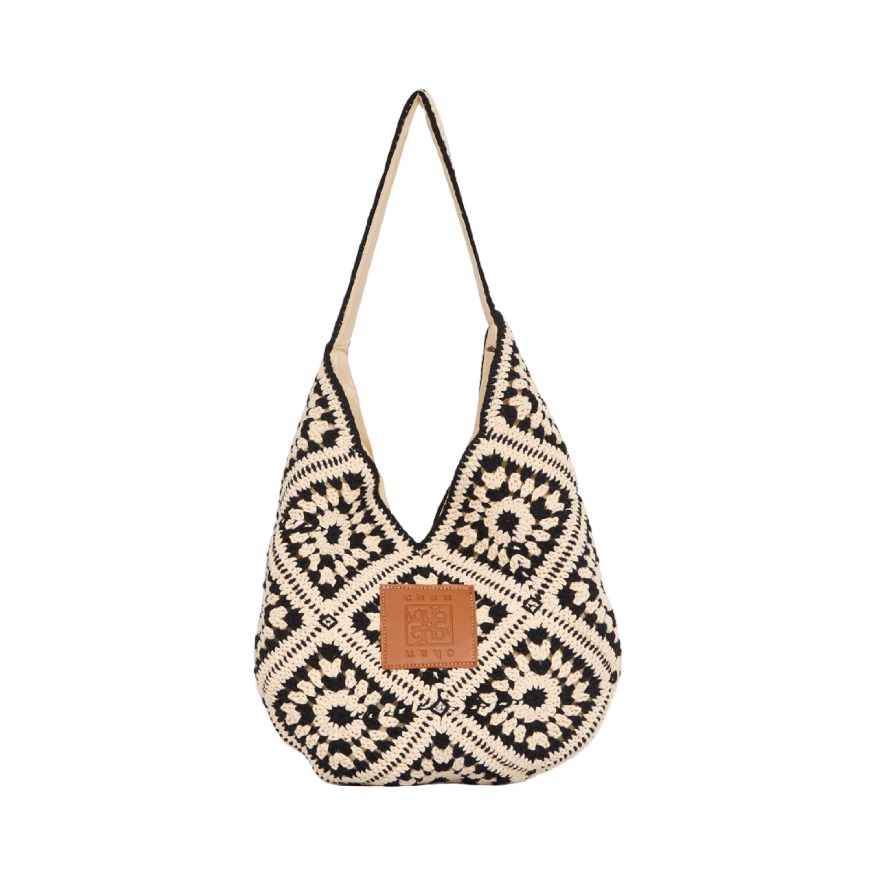 Everyday Earth – Straw Tote Bag – Black