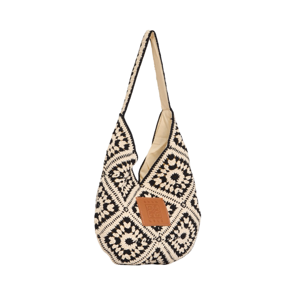 Everyday Earth – Straw Tote Bag – Black