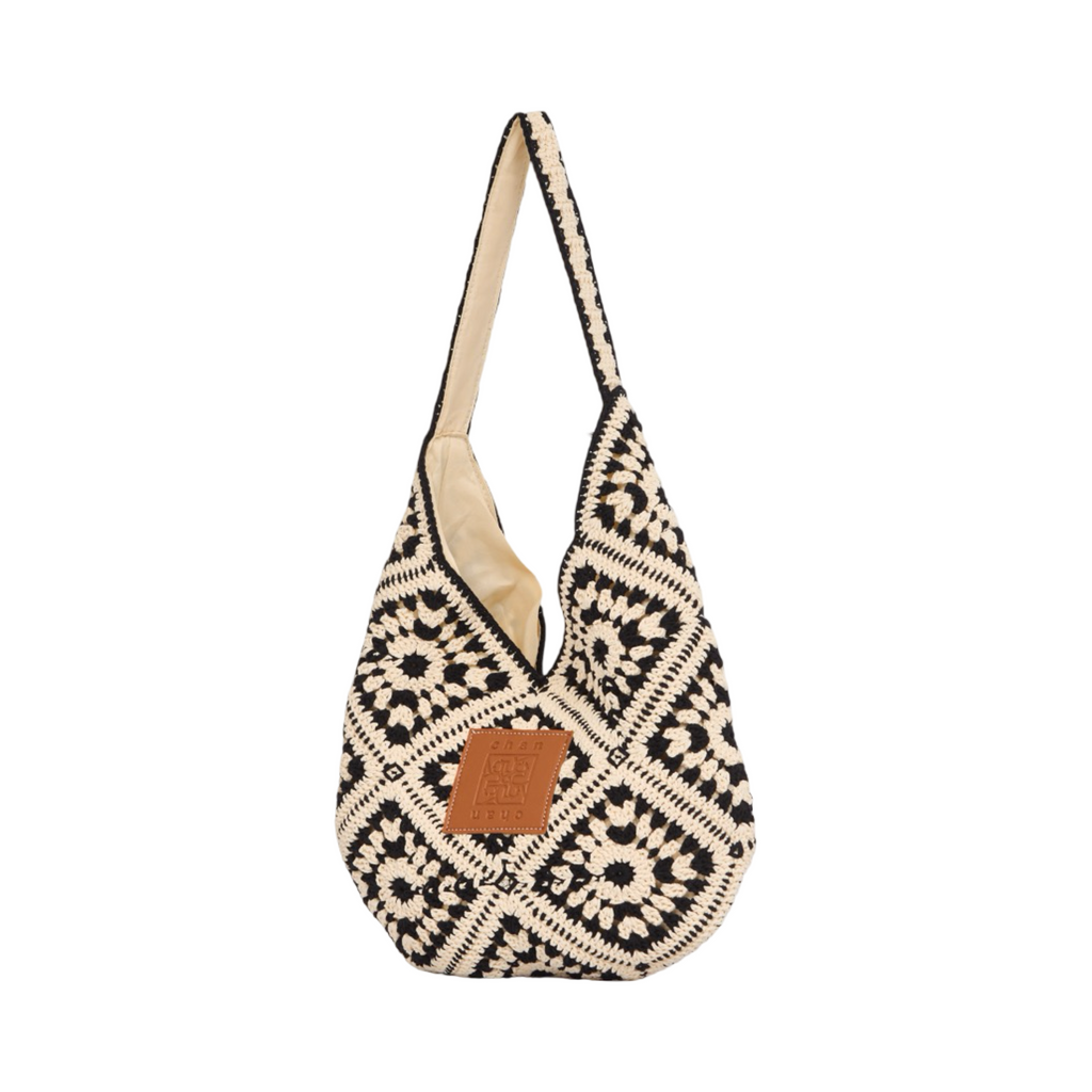 Everyday Earth – Straw Tote Bag – Black