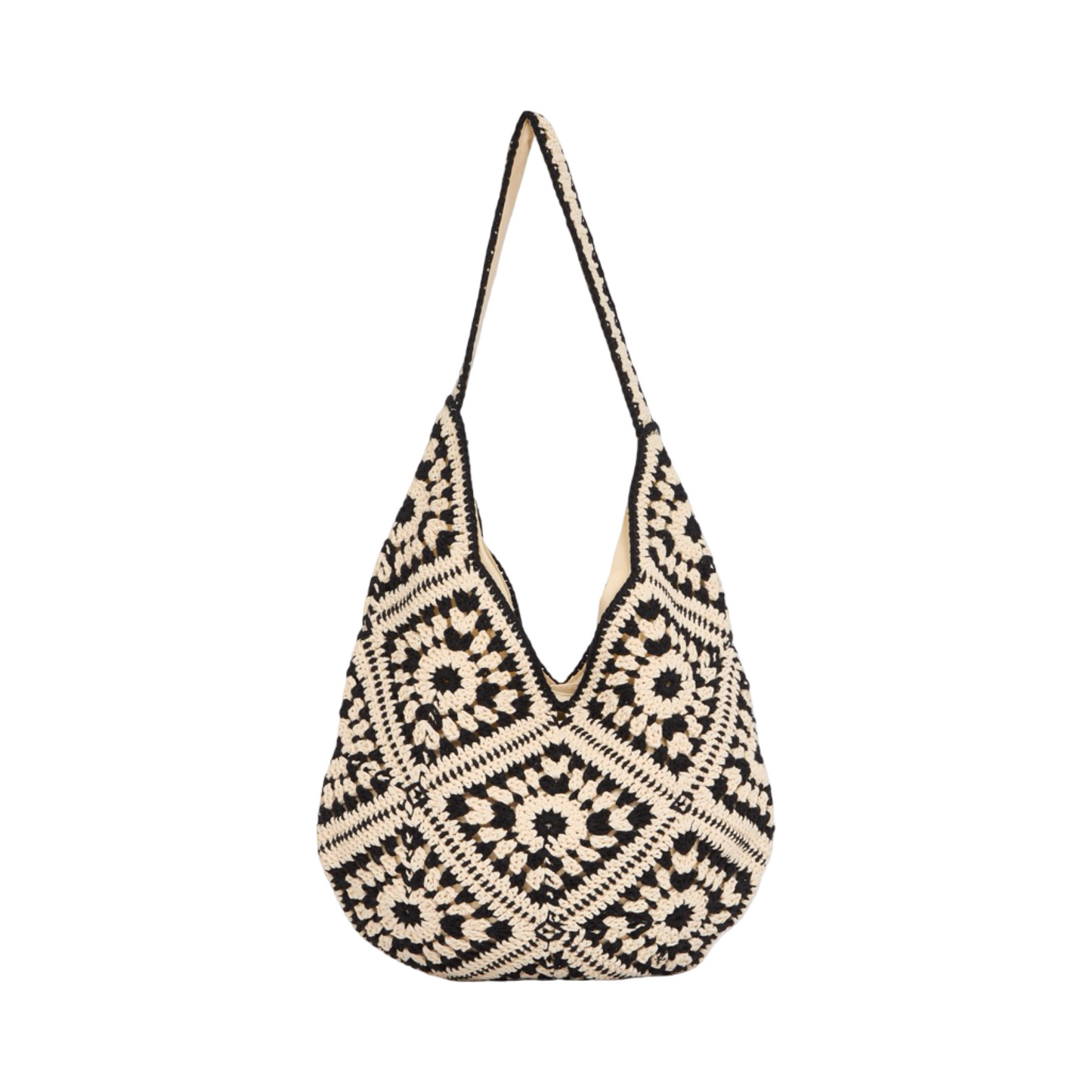 Everyday Earth – Straw Tote Bag – Black