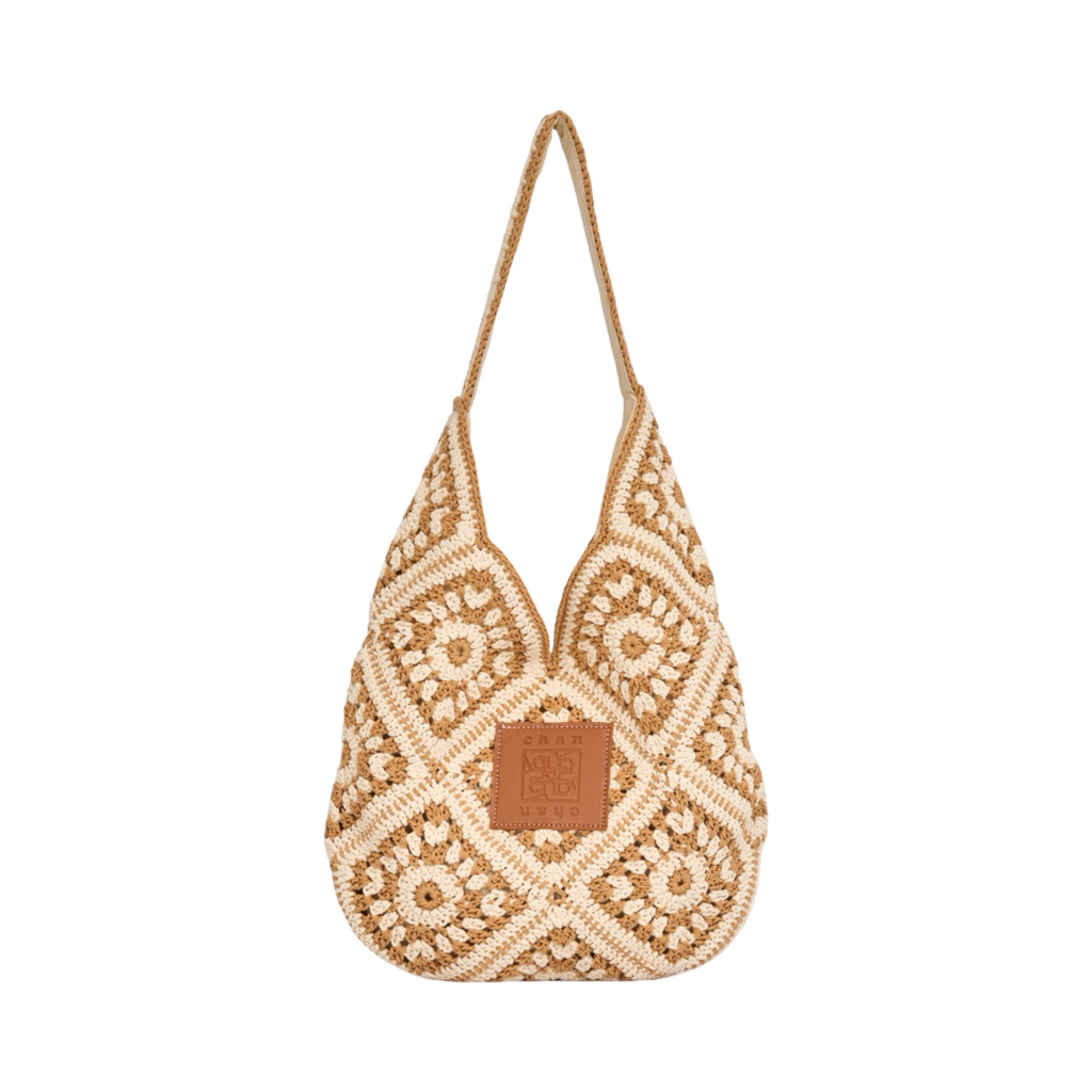 Everyday Earth – Straw Tote Bag – Brown