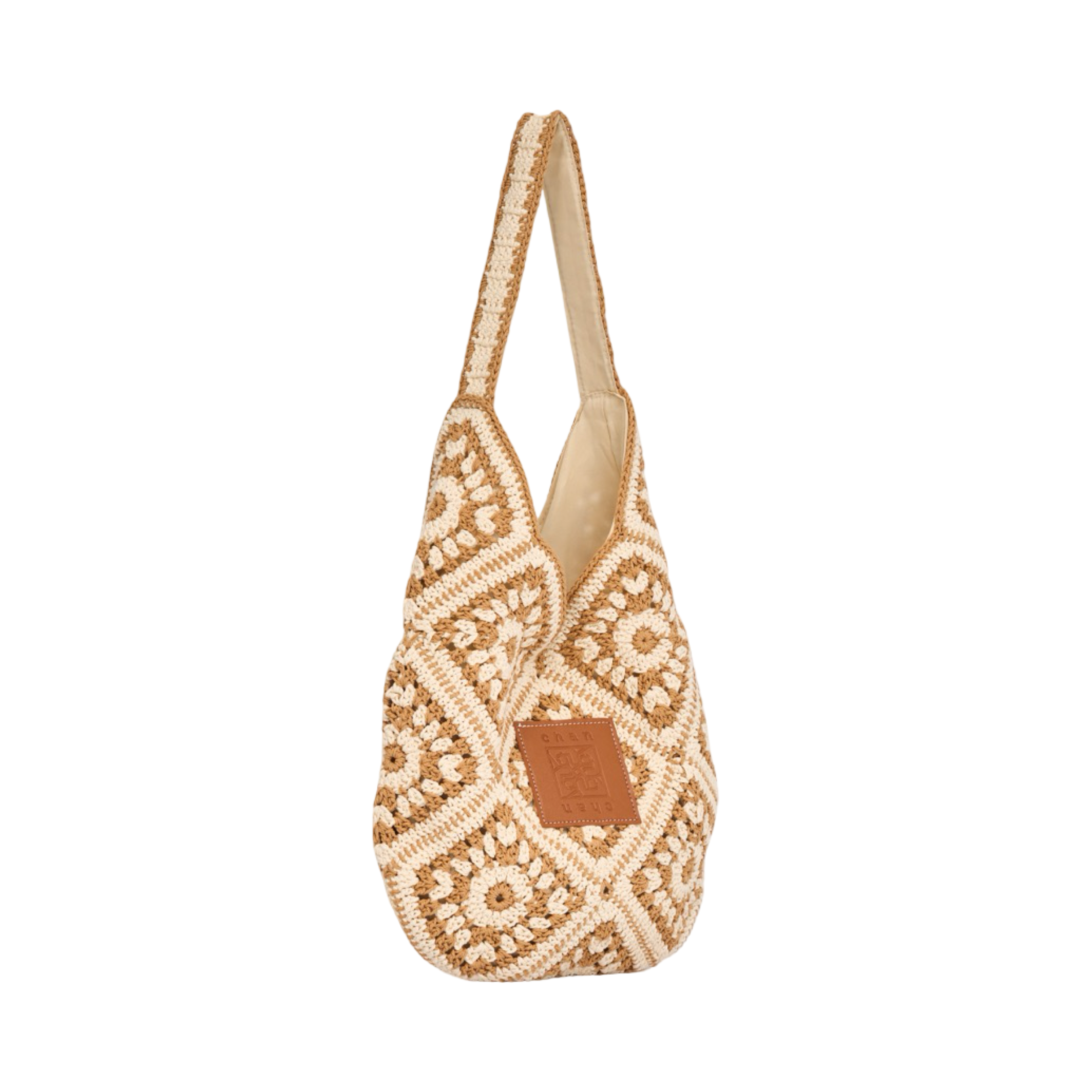 Everyday Earth – Straw Tote Bag – Brown