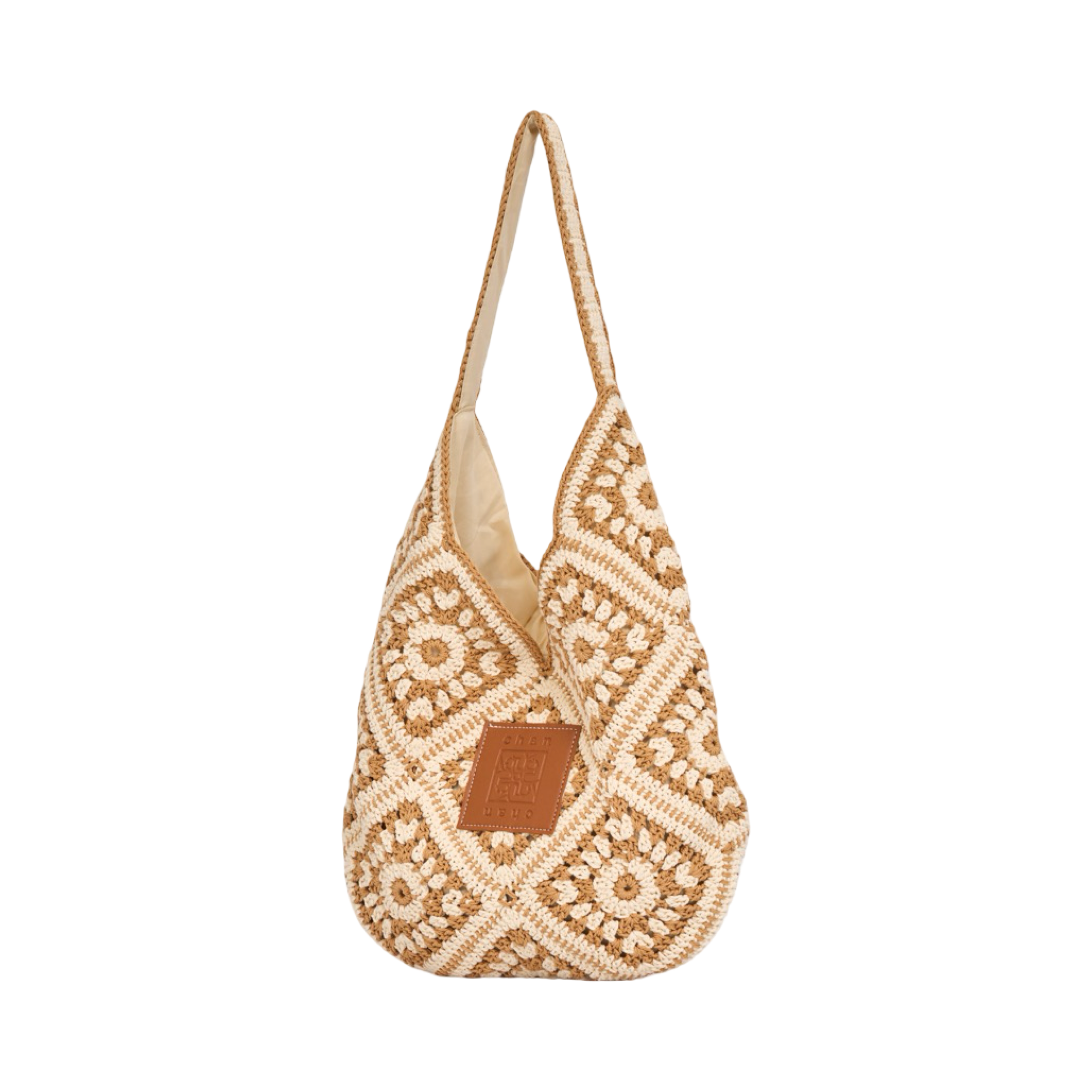 Everyday Earth – Straw Tote Bag – Brown