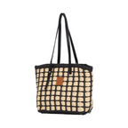Everyday Earth – Grid Tote Bag – Black