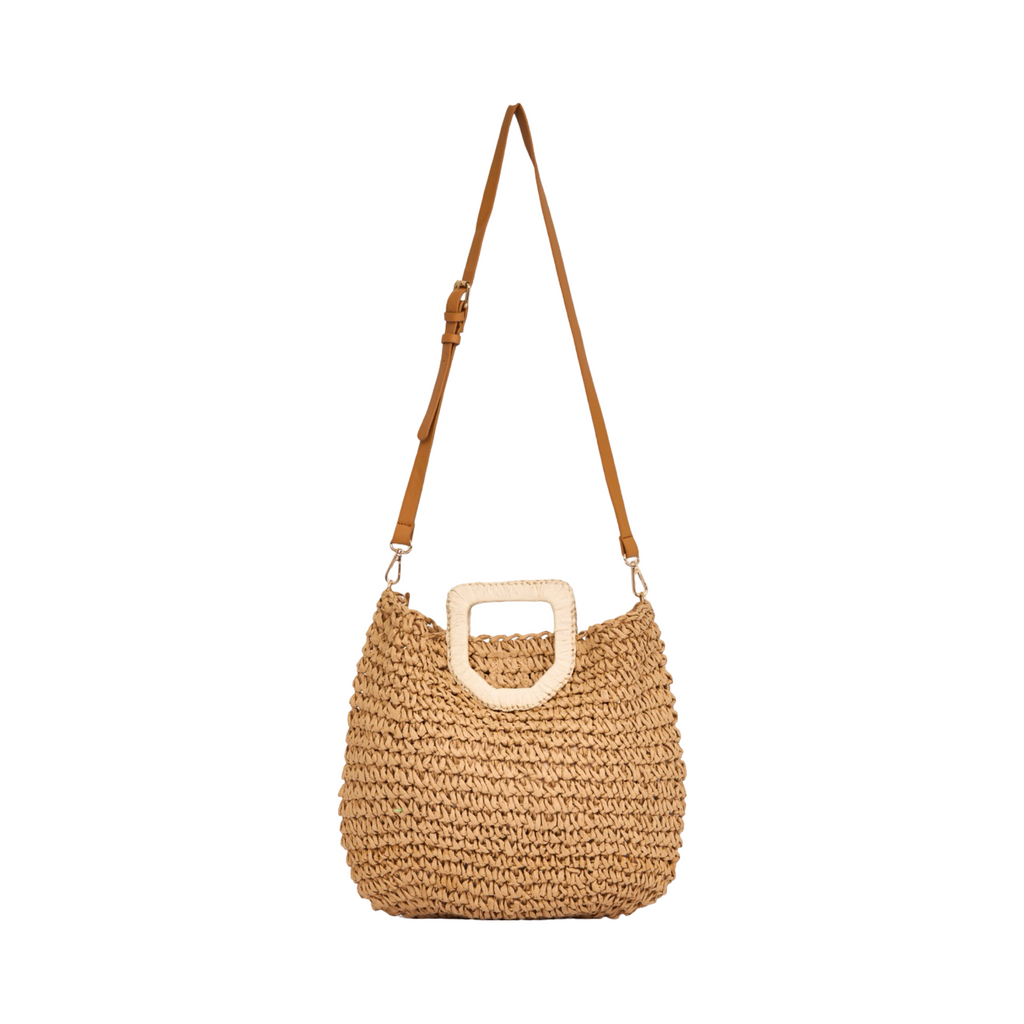 Everyday Earth – Straw Tote Bag – Beige