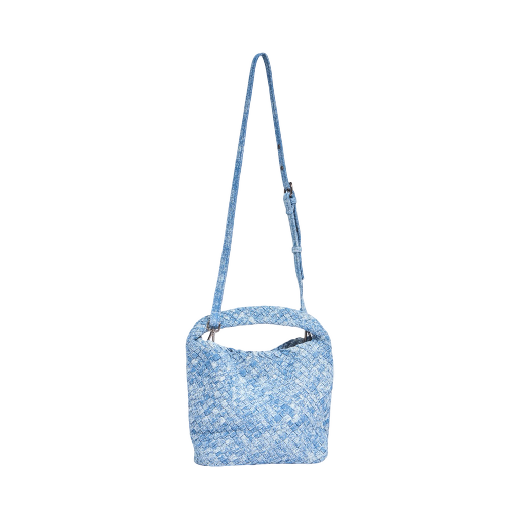Midnight Weave – Denim Tote Bag M – Light Stonewashed