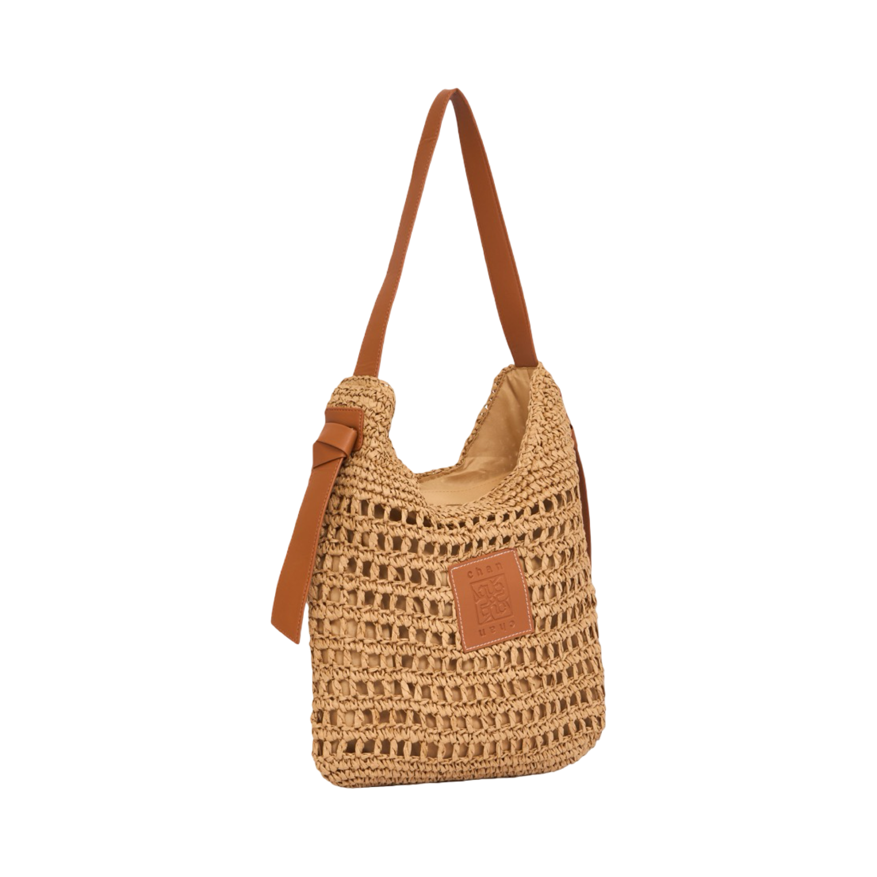 Everyday Earth – Straw Tote Bag – Brown