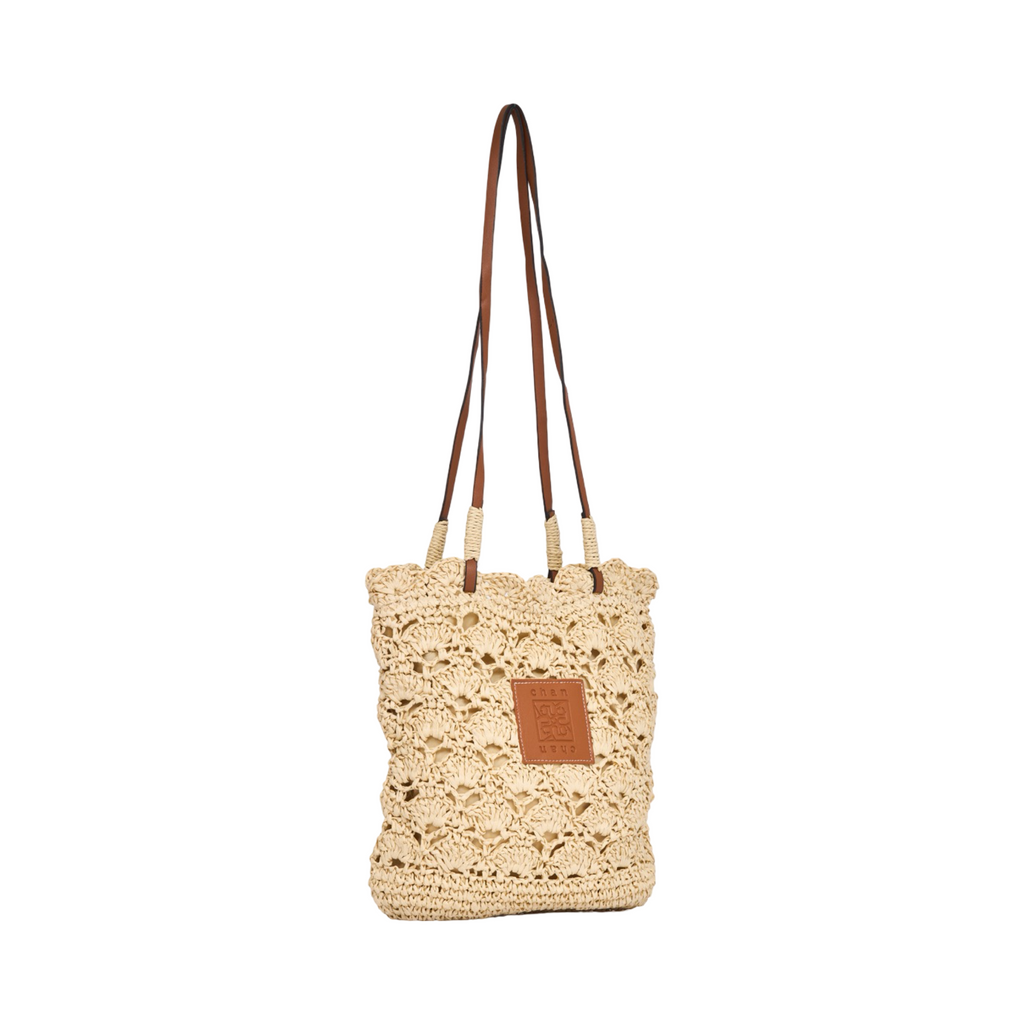 Everyday Earth – Straw Shoulder Bag – Beige