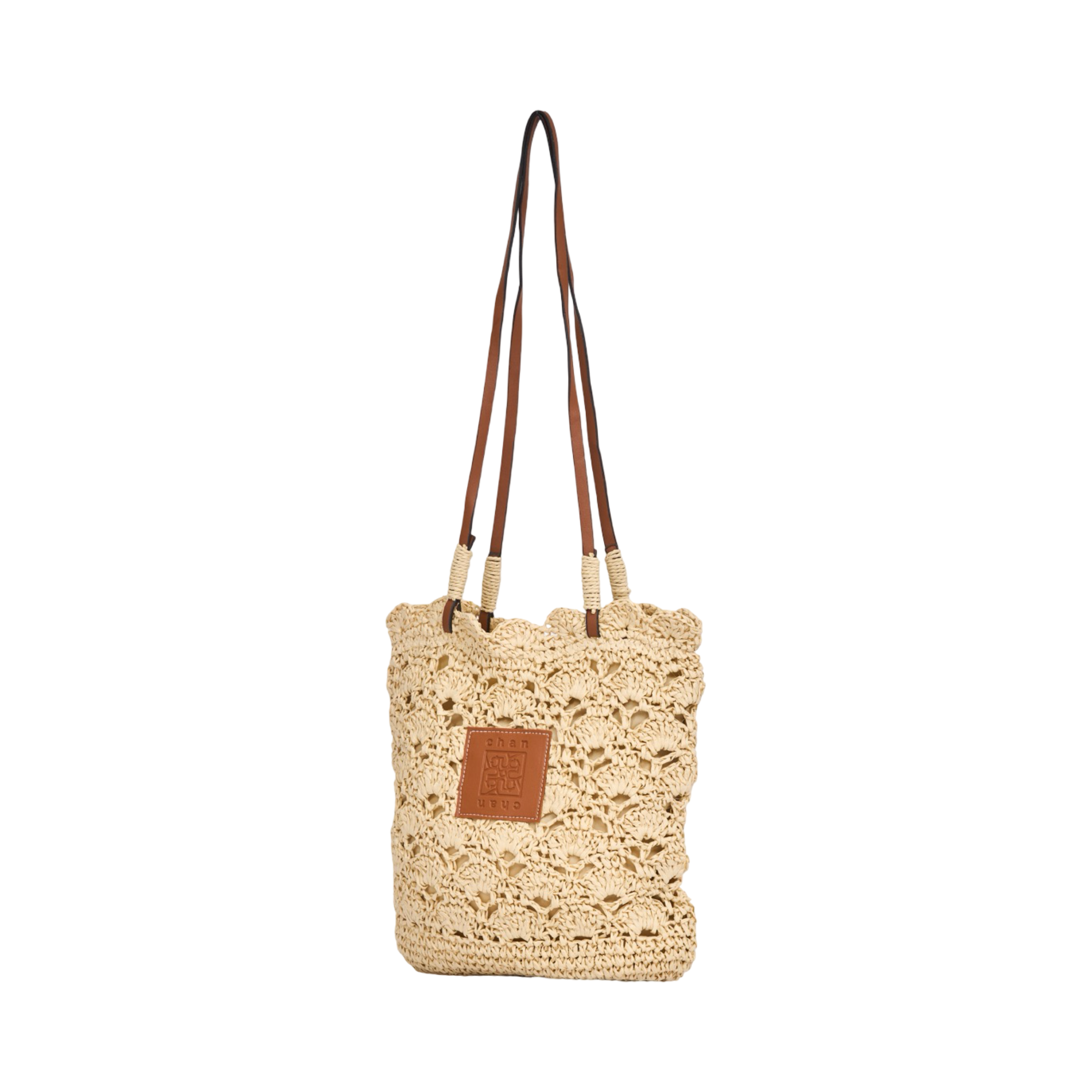 Everyday Earth – Straw Shoulder Bag – Beige