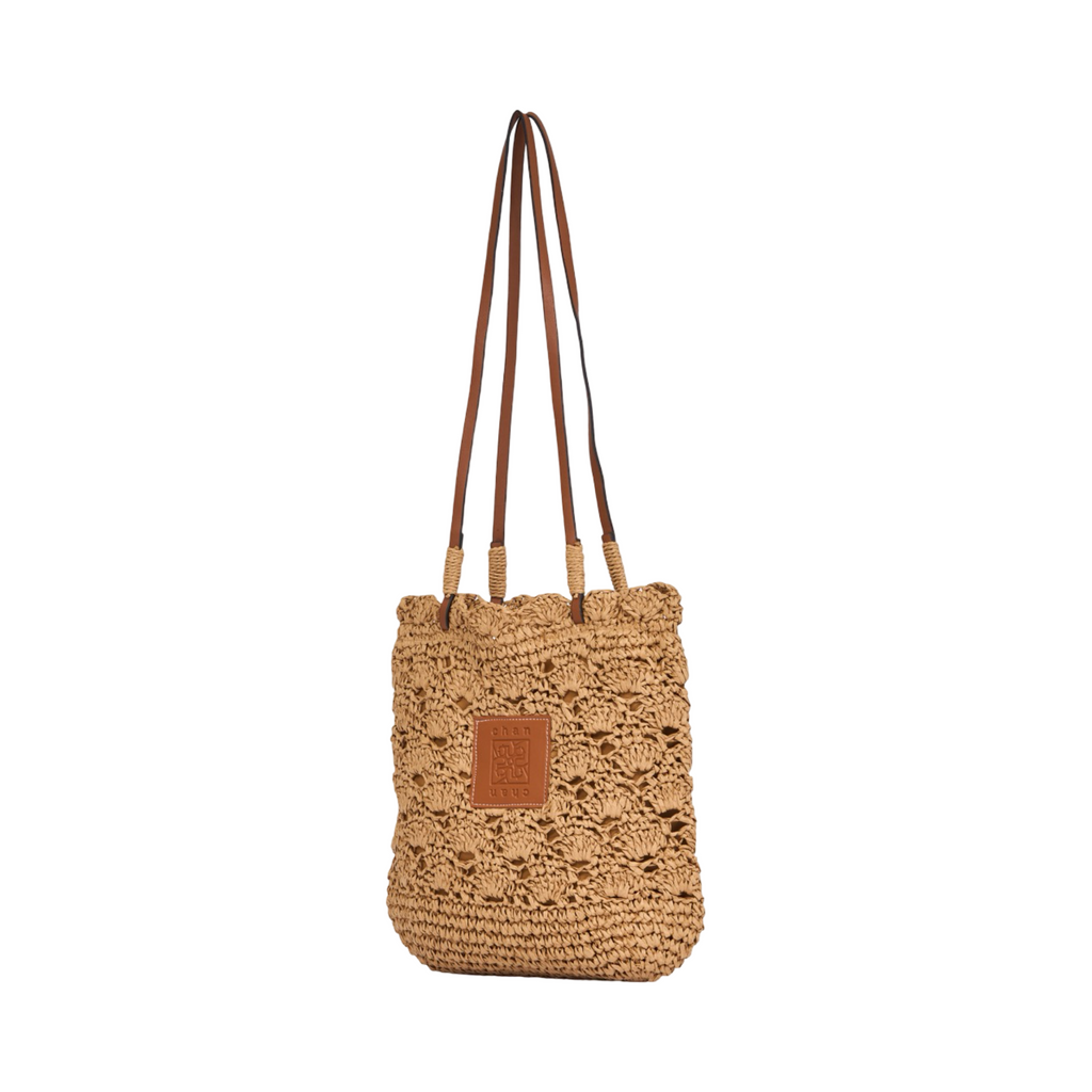 Everyday Earth – Straw Shoulder Bag – Brown