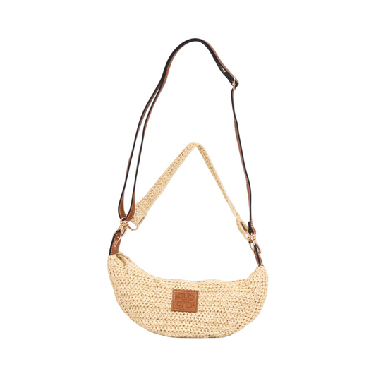 Everyday Earth – Straw Fanny Pack – Beige