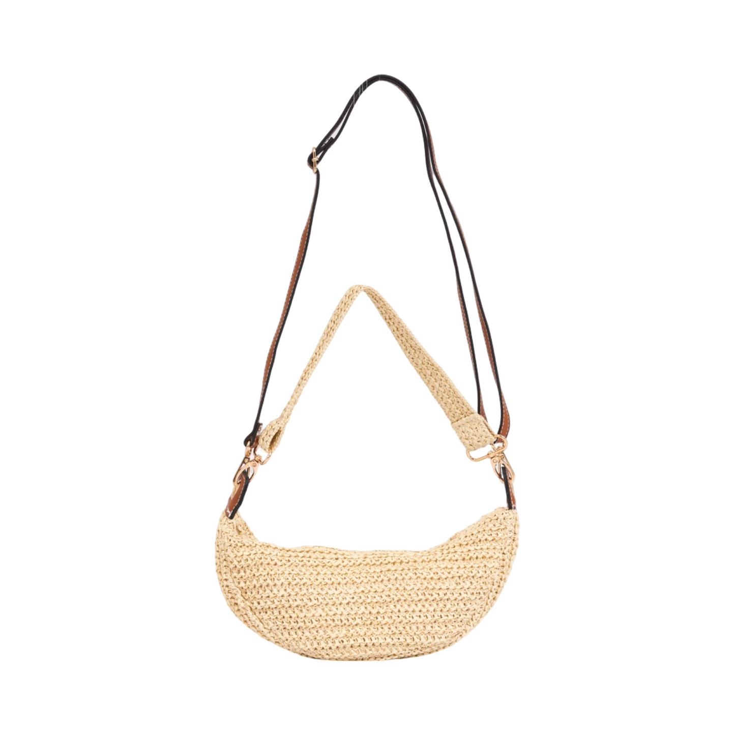 Everyday Earth – Straw Fanny Pack – Beige