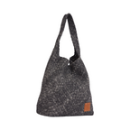 Signature Weave – Denim Hobo L – Black