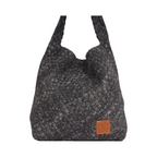 Signature Weave – Denim Hobo L – Black