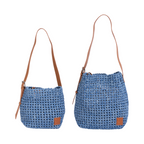 The Blue Nomad - Drift Denim Tote M - Washed