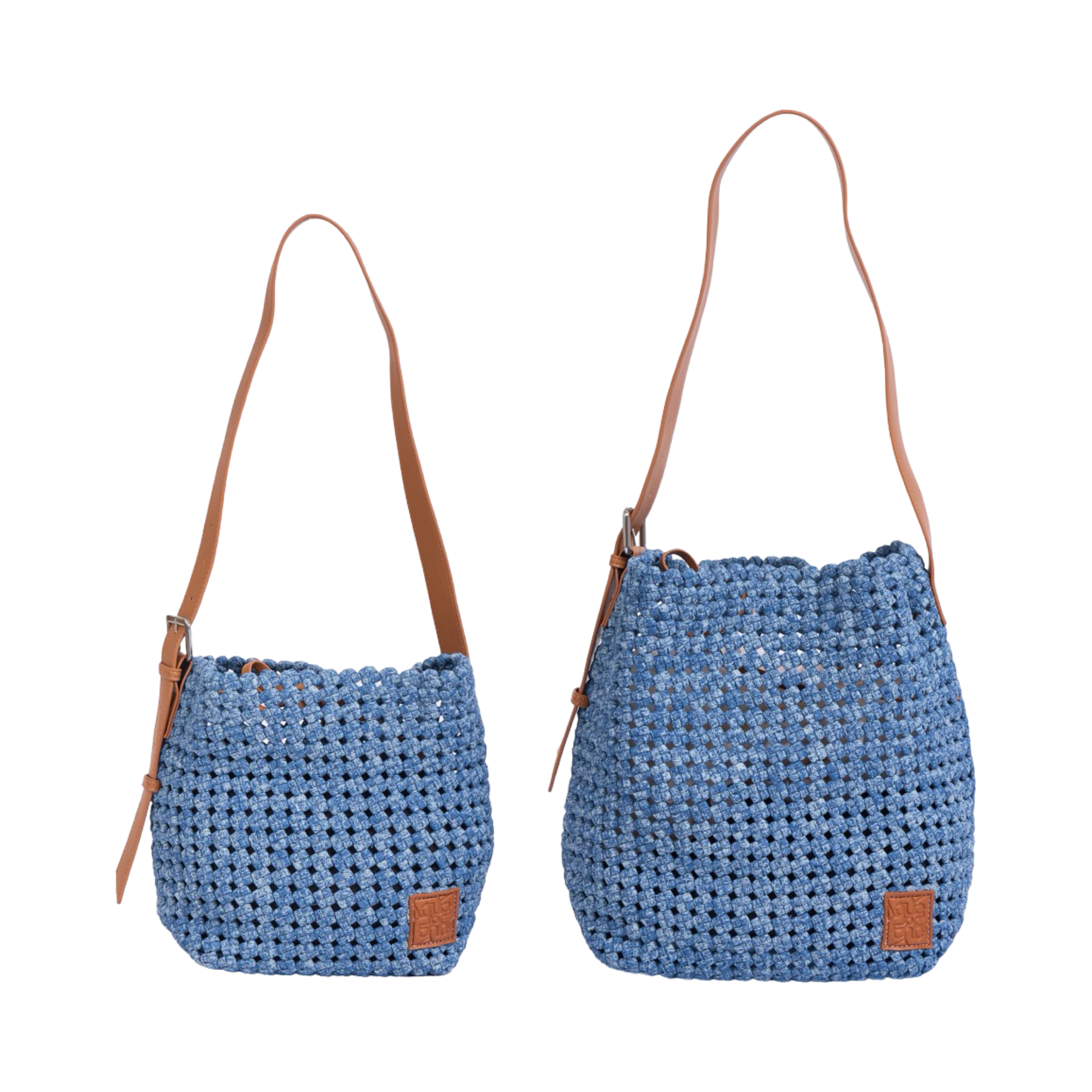 The Blue Nomad - Drift Denim Tote L - Washed