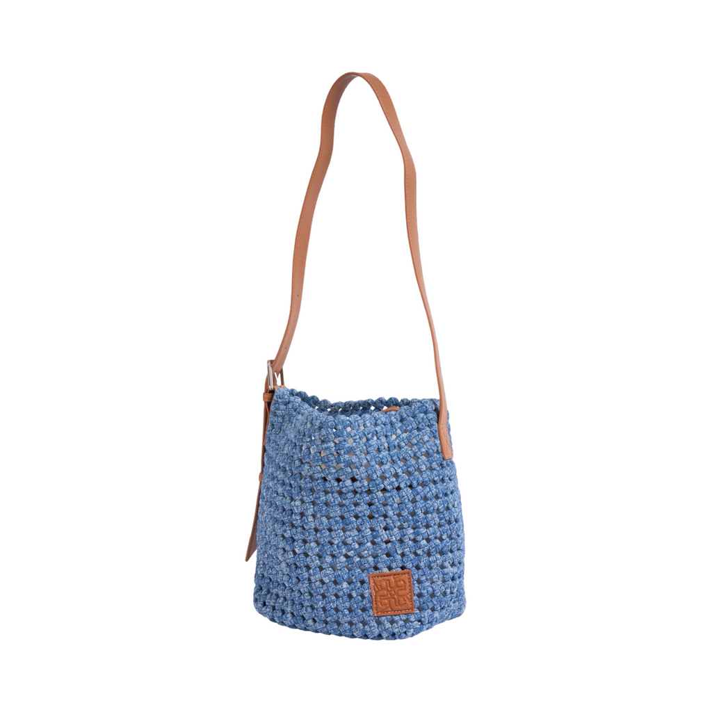 The Blue Nomad - Drift Denim Tote M - Washed
