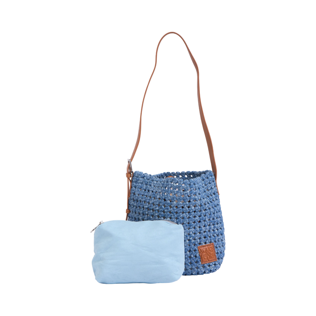 The Blue Nomad - Drift Denim Tote M - Washed