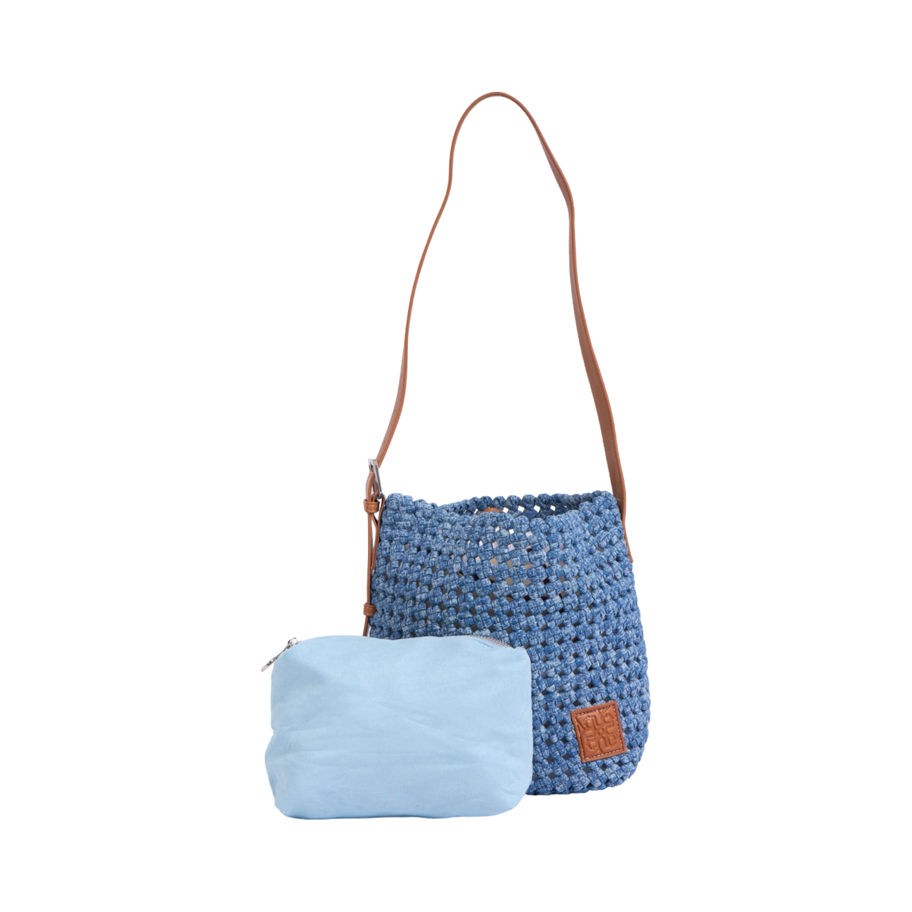 The Blue Nomad - Drift Denim Tote M - Washed