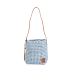 The Blue Nomad - Drift Denim Tote M - Sky Blue