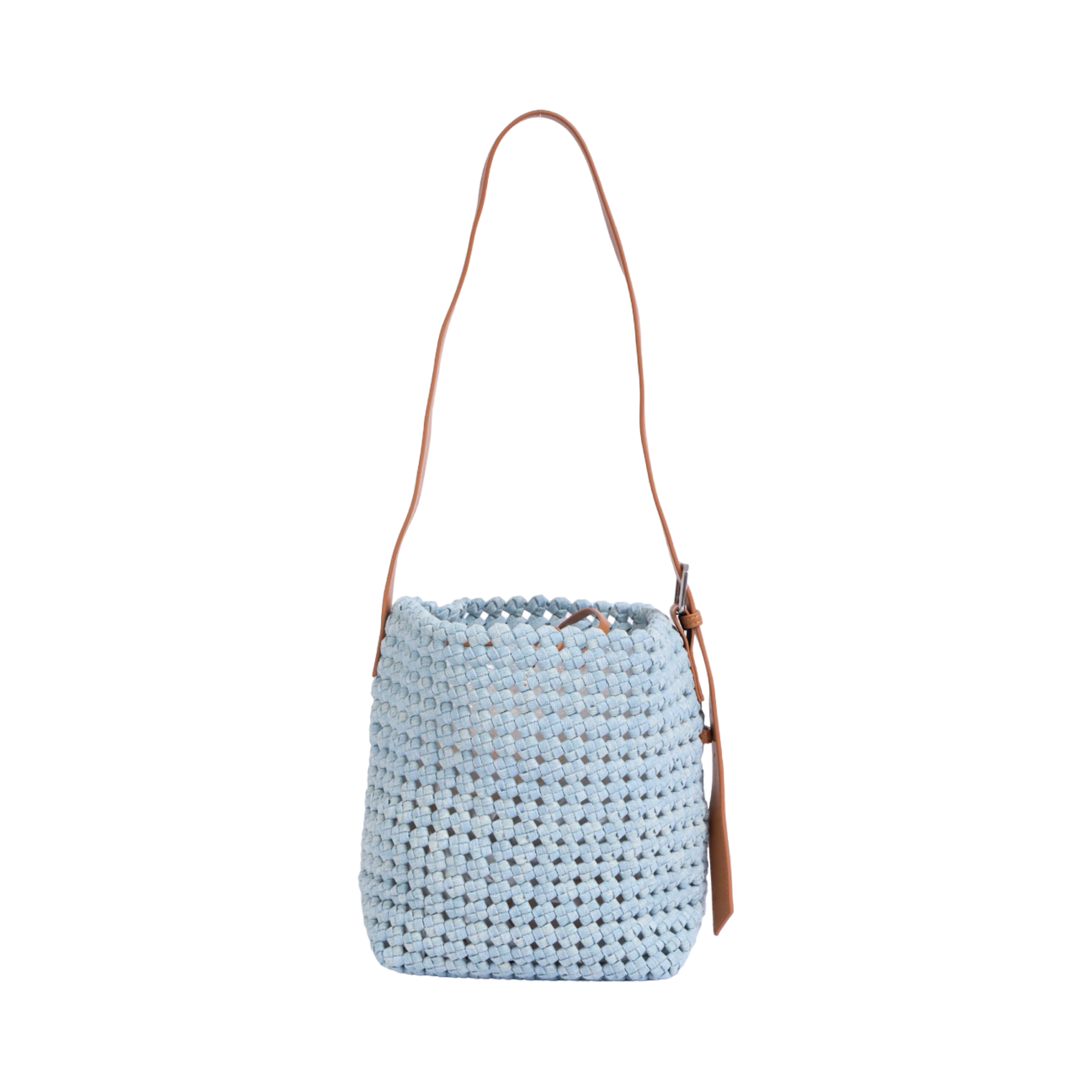 The Blue Nomad - Drift Denim Tote M - Sky Blue